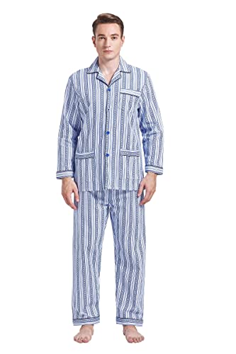 Blue Stripes With Delicate Design