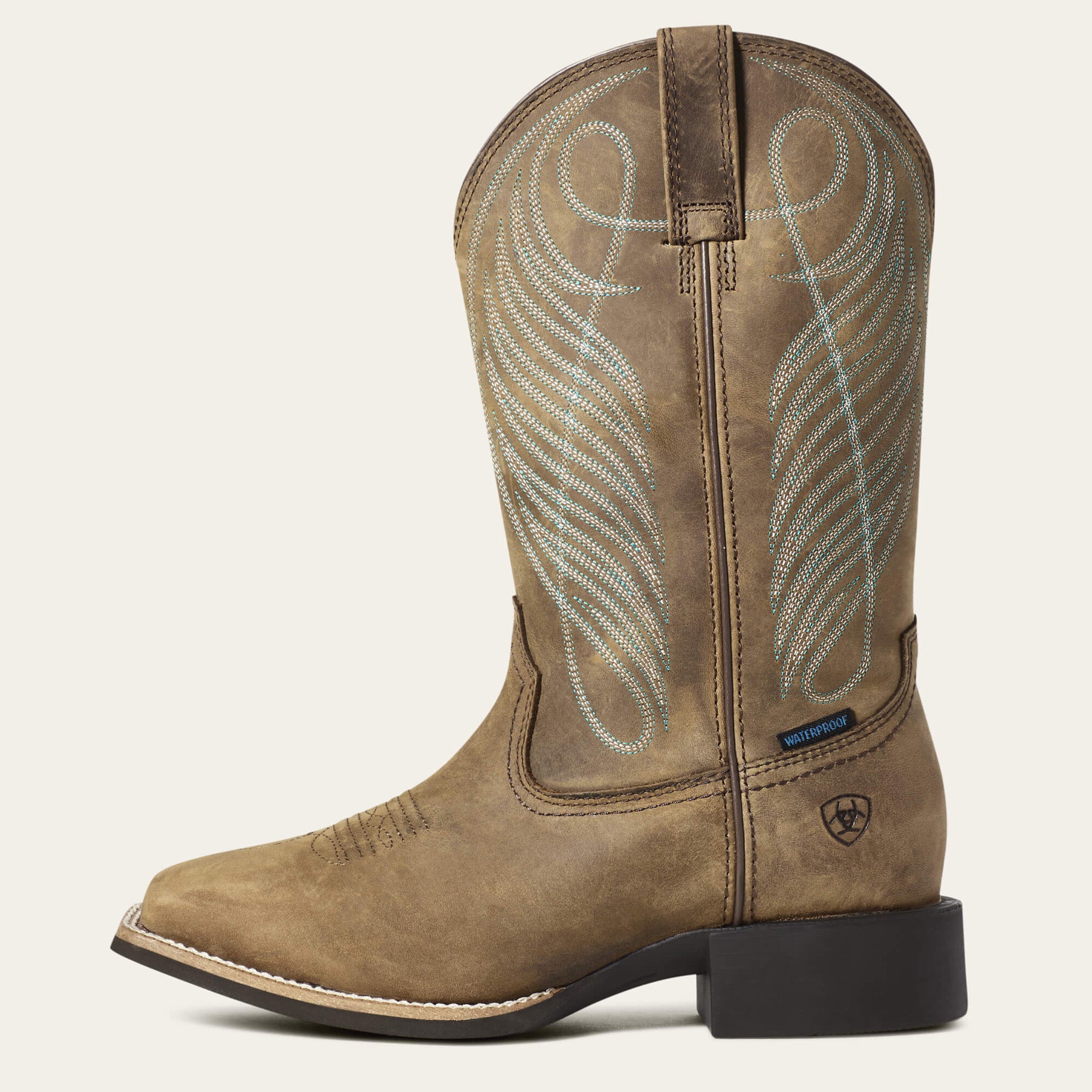 Ariat Women's Round Up Western Cowboy Boots - Comfortable & Durable Leather Riding Boots for Horseback Riding, Country Fashion & Outdoor Activities