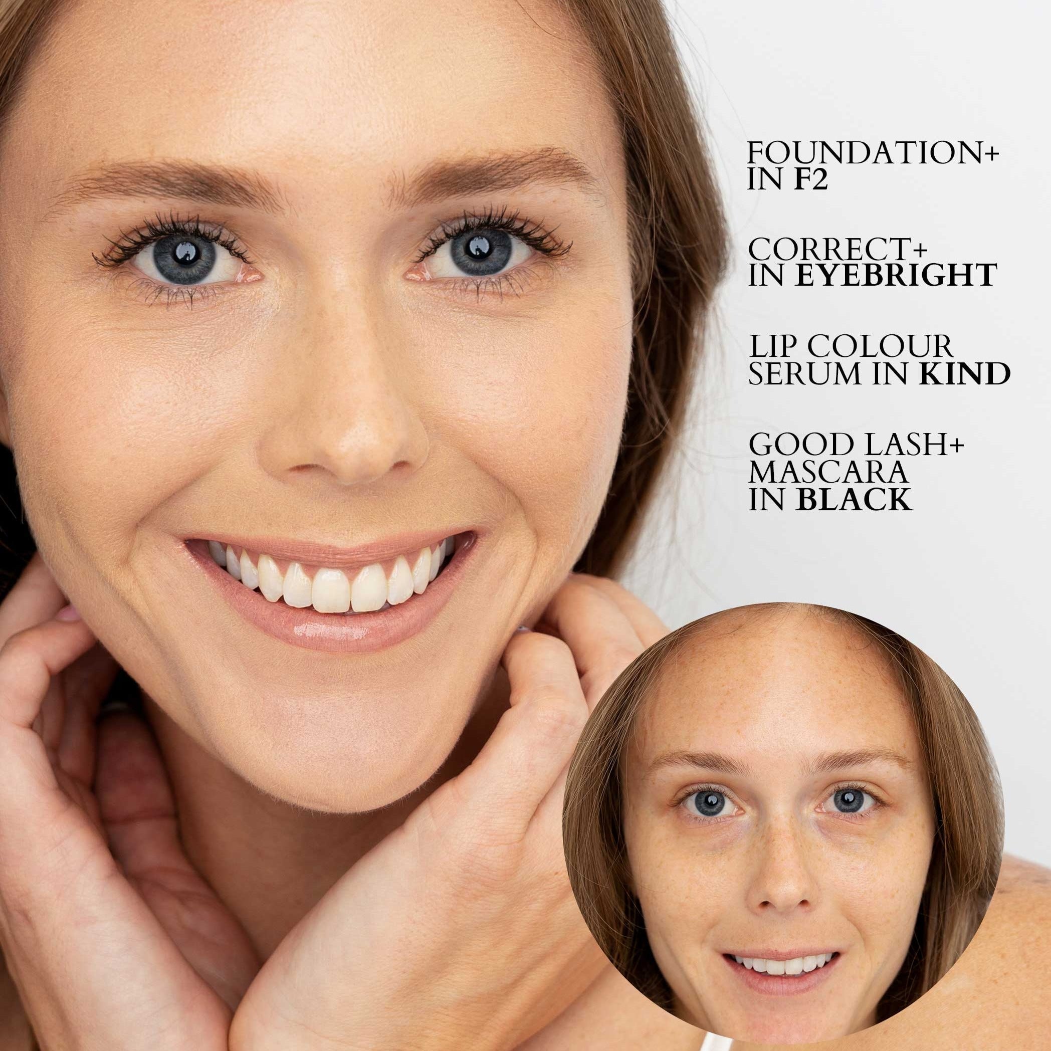 FitGlow Beauty Correct - Dark Circle & Puffiness Eye Cream for Brightening & Hydrating - Perfect for Morning & Night Skincare Routine