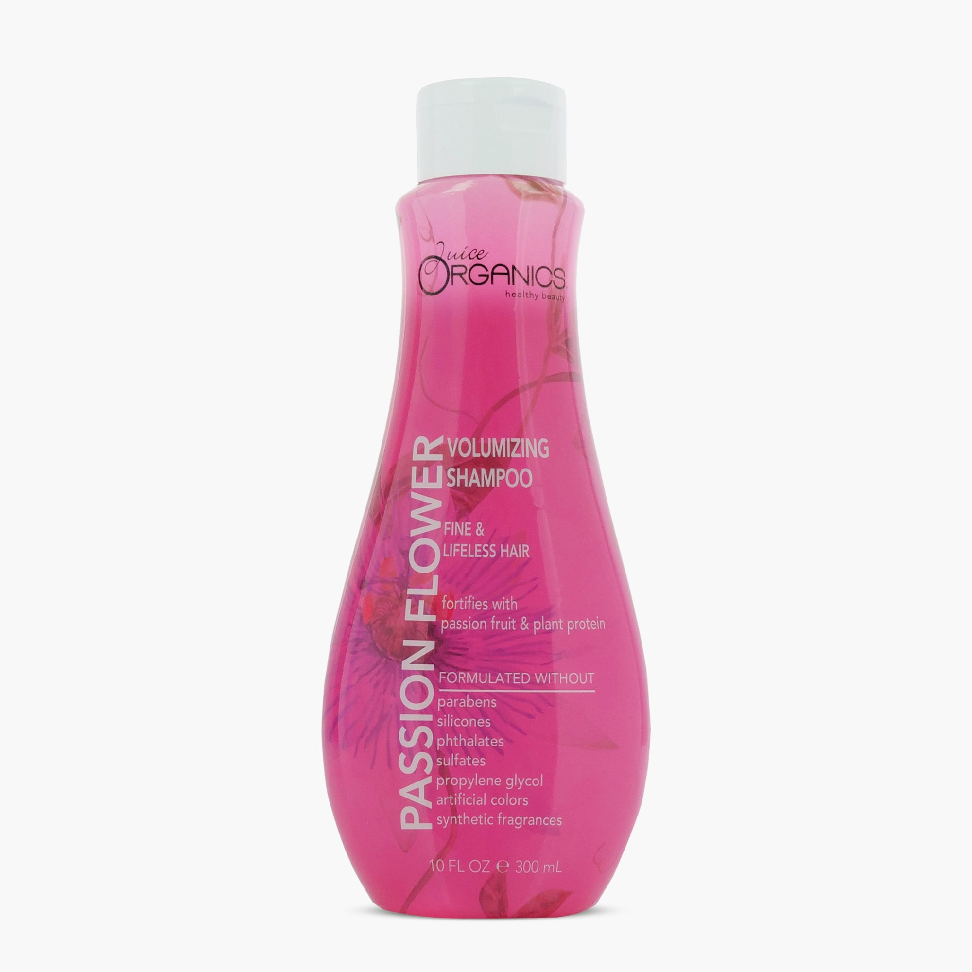 Passion Flower Volumizing Shampoo for Fine Hair - Natural Hair Thickening & Growth - Perfect for Daily Use & Salon Results at Home