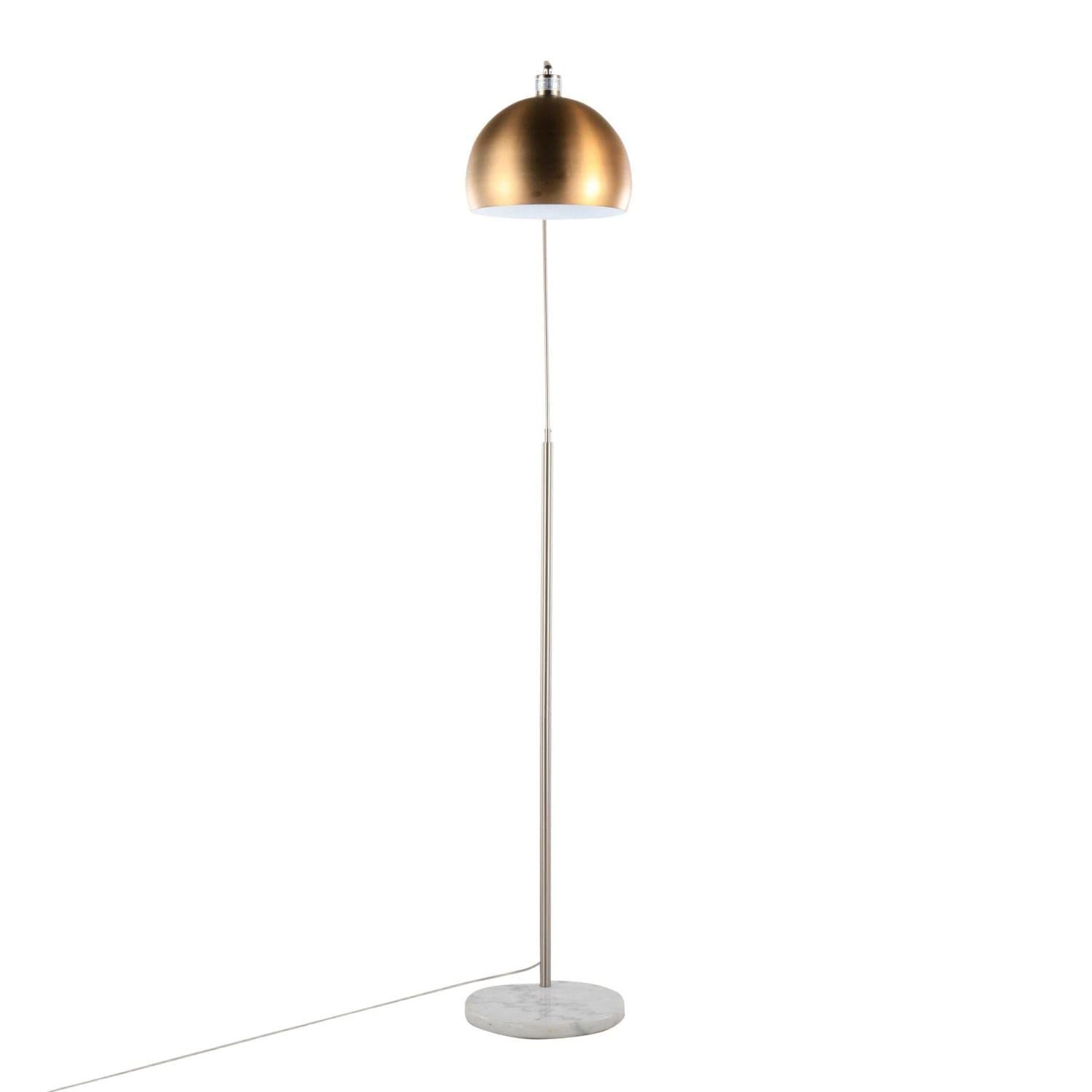 Modern March Floor Lamp - Adjustable Standing Lamp for Living Room & Bedroom, Tall Corner Lamp with Dimmable LED Light - Perfect for Reading, Relaxing & Home Decor