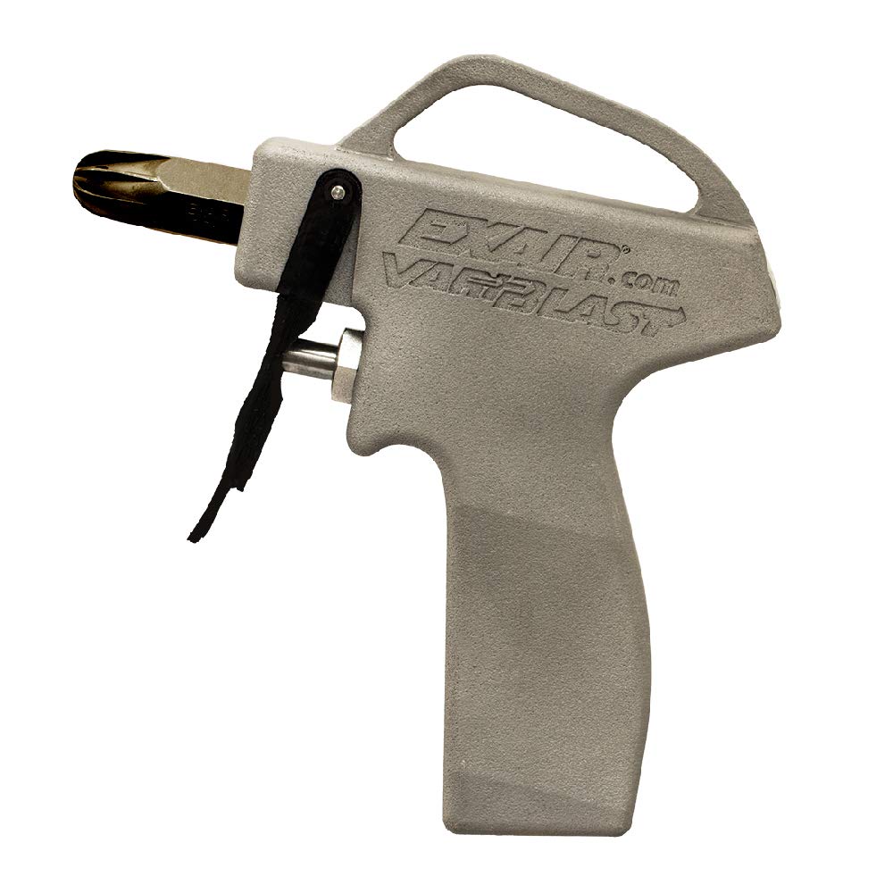VariBlast Compact Safety Air Gun with Model 1102-PEEK Mini Super Air Nozzle - Lightweight & Durable for Industrial Cleaning, Dust Removal & Workshop Maintenance