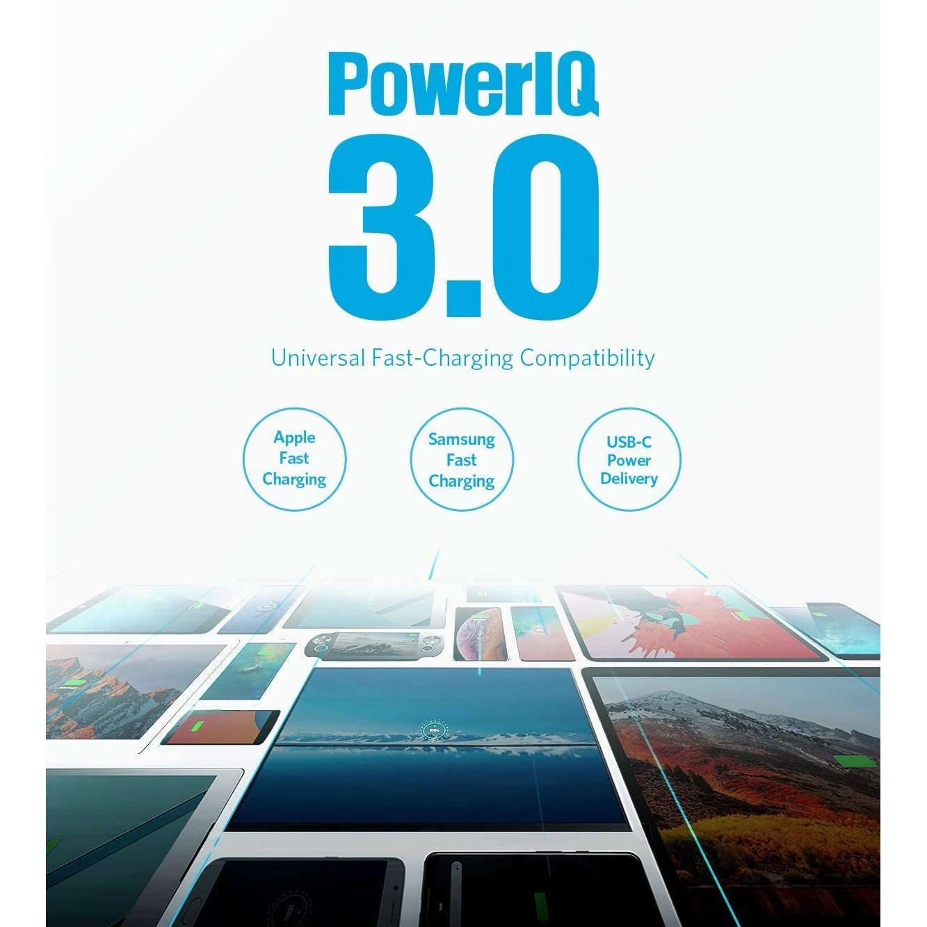 Anker PowerPort III 20W PD USB-C Fast Charger - Compact & Powerful Wall Charger for iPhone 14/13/12, Samsung Galaxy, iPad - Perfect for Travel, Home & Office Use