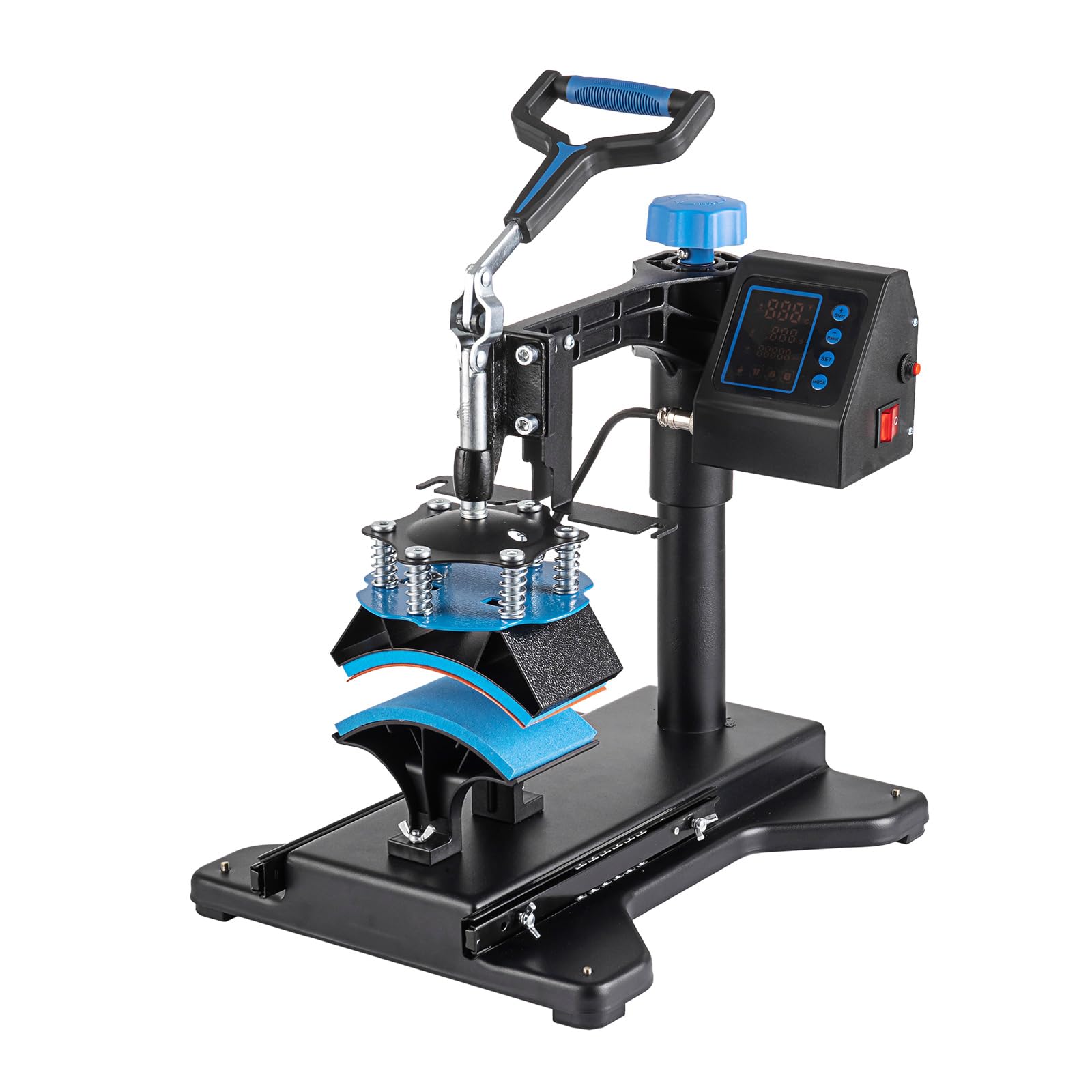 8 in 1 Heat Press Machine 12x15 Inch - 360° Swing Away Sublimation T-Shirt Press with Digital Control for T-Shirts, Mugs, Caps & More | Perfect for Home Business & DIY Craft Projects