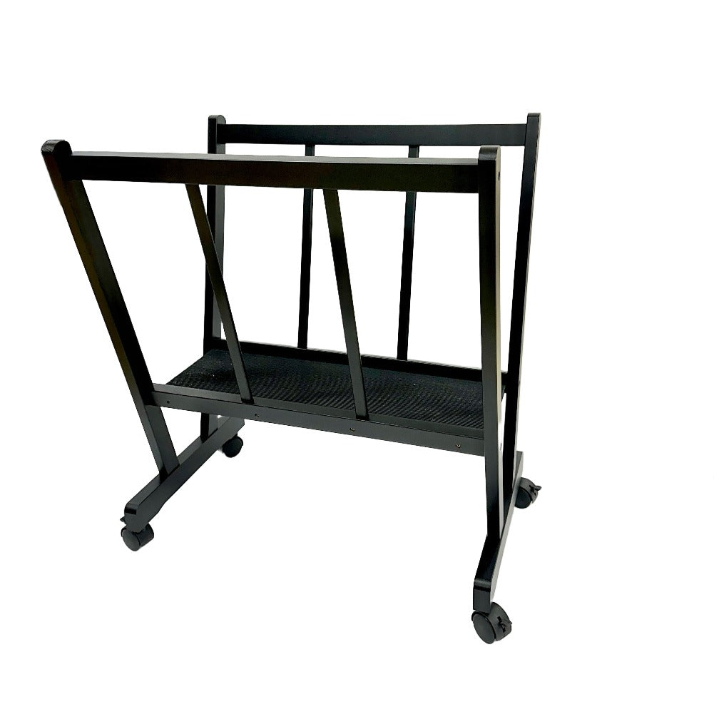 Professional Black ProBoards Rigid Backdrop Stand - Durable Photography Storage Rack for Studio & Events - Perfect for Photo Shoots, Video Production, and Trade Shows