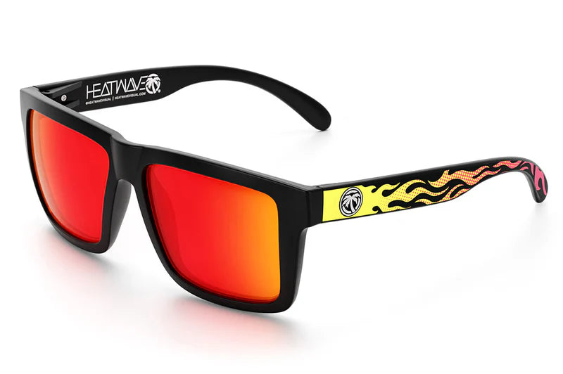 XLVise Z87 Safety Sunglasses - ANSI Z87.1 Certified, UV Protection, Tallboy Flameout Design for Outdoor Work & Sports