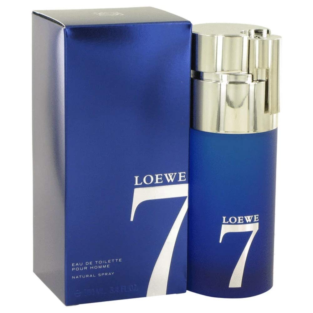Loewe 7 Eau De Toilette Spray for Men - 3.4 Oz / 100ml - Fresh Citrus & Woody Fragrance - Perfect for Daily Wear, Office & Special Occasions