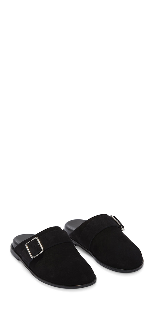 Finja Suede Slides for Women - Soft & Comfortable House Slippers - Perfect for Indoor, Lounge, and Spa Use