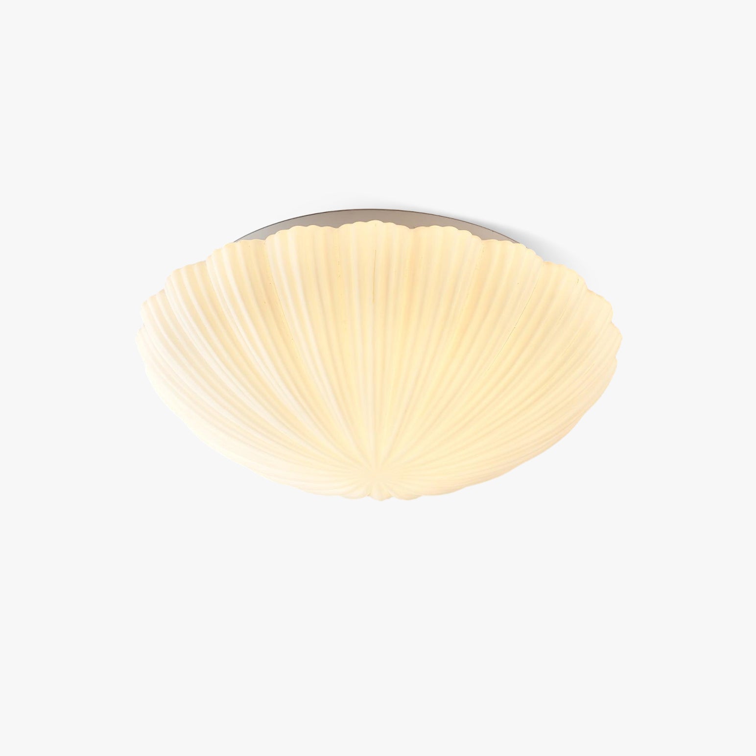 Stylish Devan Seashell Ceiling Lamp - Elegant Coastal Lighting Fixture for Bedroom, Living Room & Dining Room - Perfect for Beach House Decor & Boho Home Design