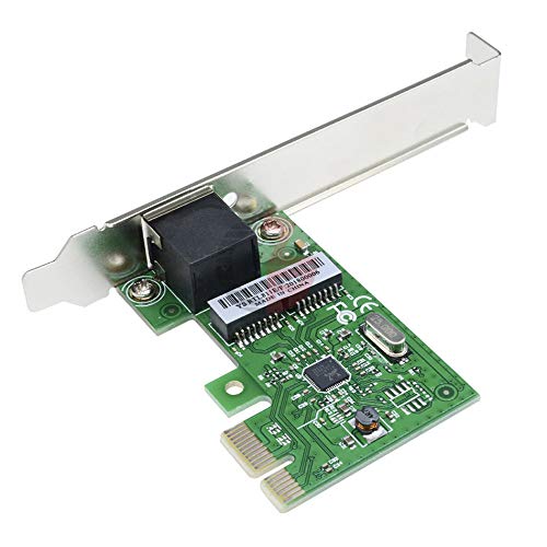 PCI-E Gigabit Ethernet Network Card 10/100/1000Mbps - High-Speed LAN Controller for Desktop PC - Perfect for Gaming, Streaming & Office Work