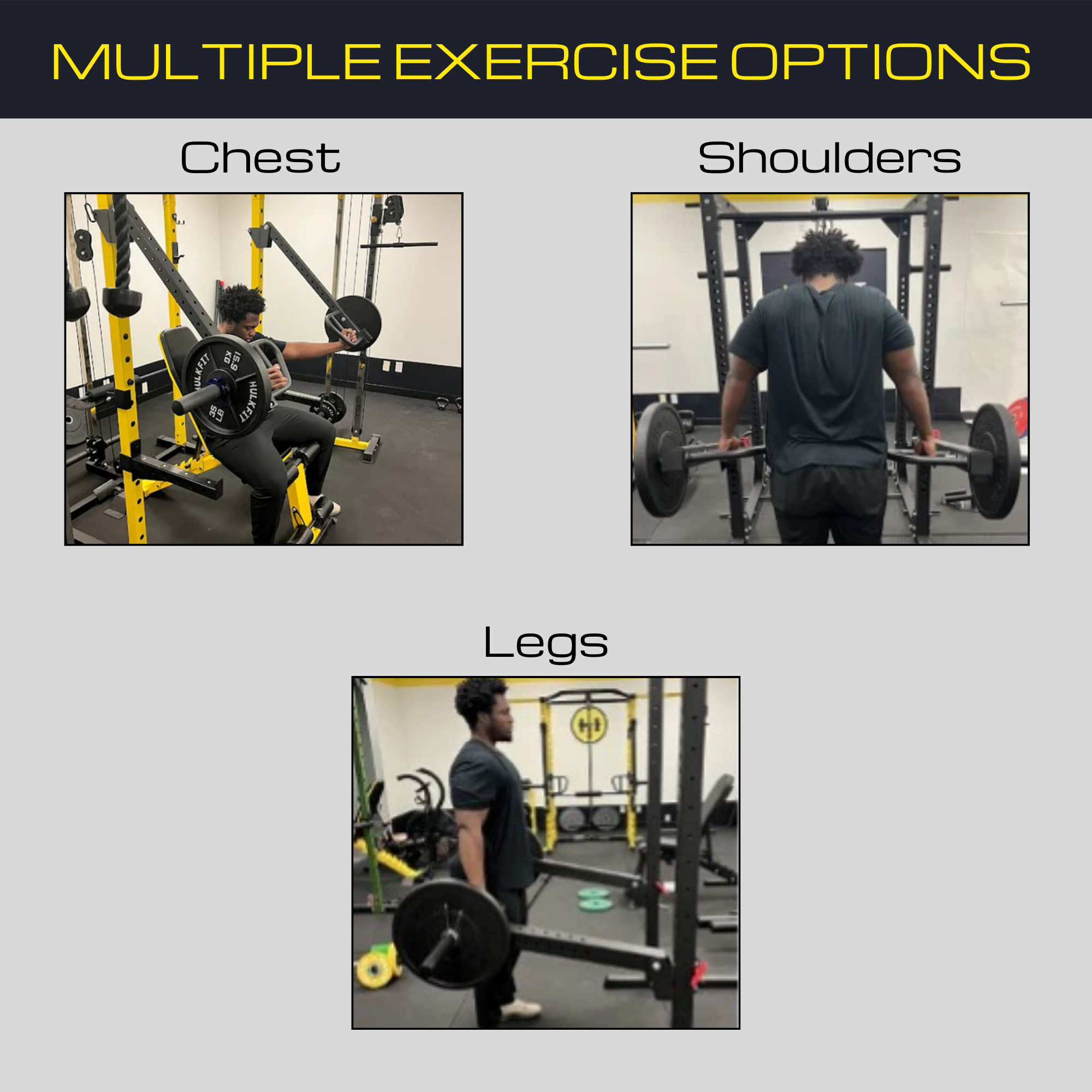 Hulkfit Pro Series Lever & Jammer Arms - Heavy Duty Gym Equipment for Strength Training & Home Workouts | Perfect for CrossFit, Powerlifting & Functional Fitness