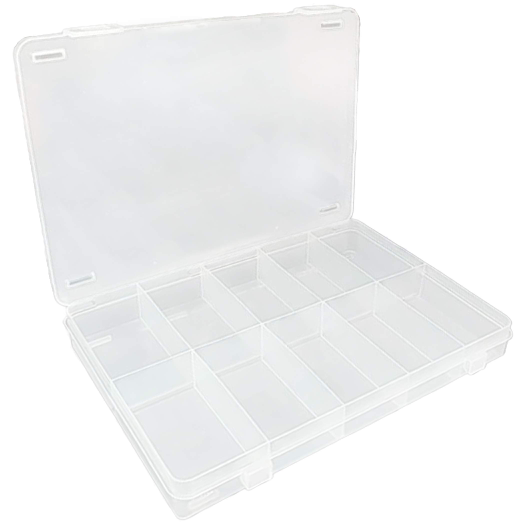 Hot Wheels & Tomica Car Organizers - Transparent Storage Box for 10 Cars - Durable Japan-Made Display Case (Box Only) - Perfect for Collectors & Kids Room Organization