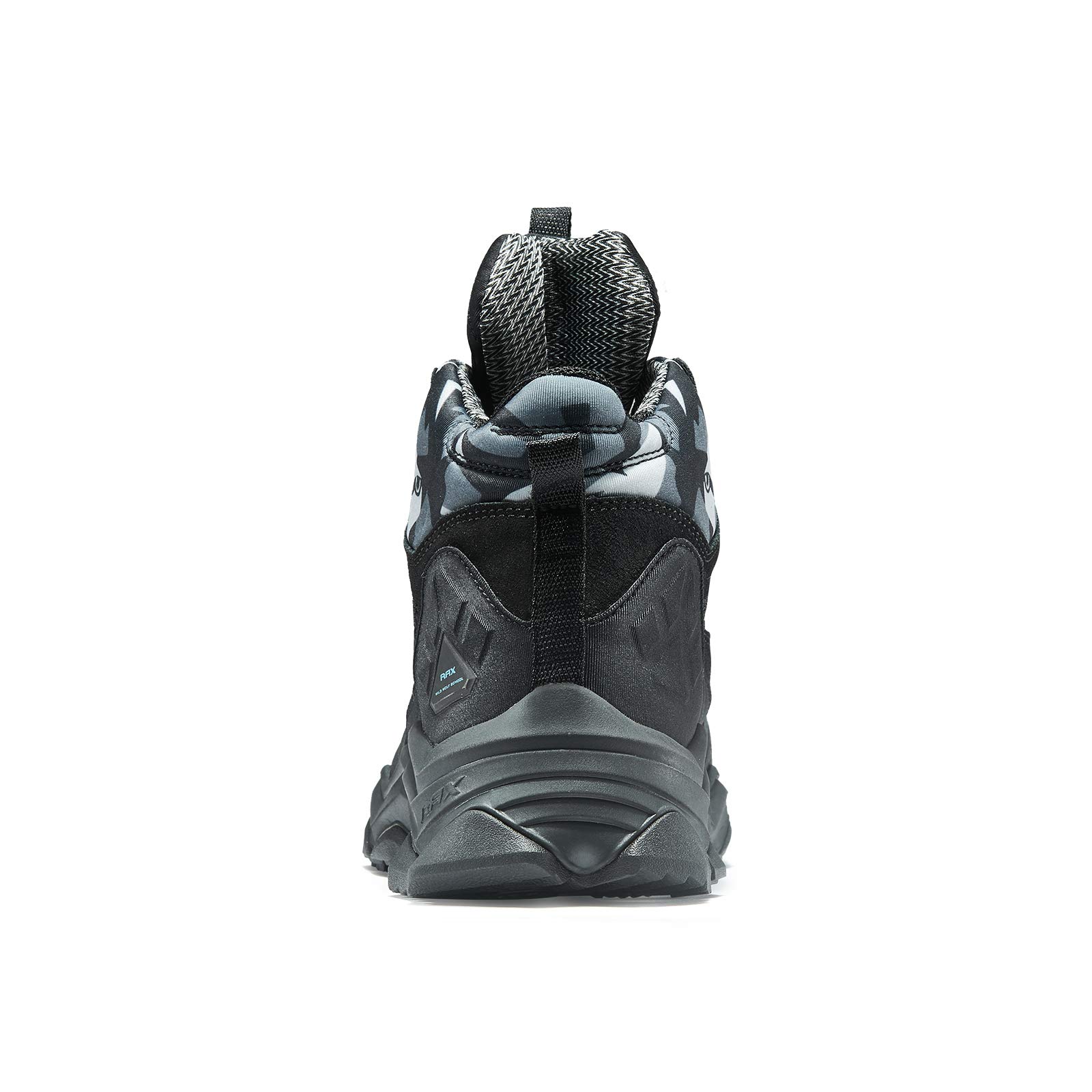 RAX Men's Wild Wolf Mid Venture Waterproof Lightweight Hiking Boots - Durable Outdoor Trekking Shoes for Men - Perfect for Hiking, Camping & Mountain Adventures