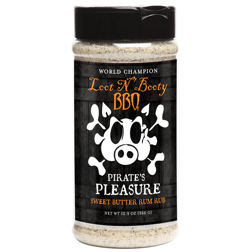 Sweet Butter Rum Rub - Pirate's Pleasure Spice Blend for BBQ, Grilling & Cocktails | Premium Gourmet Seasoning for Meat, Seafood & Drinks