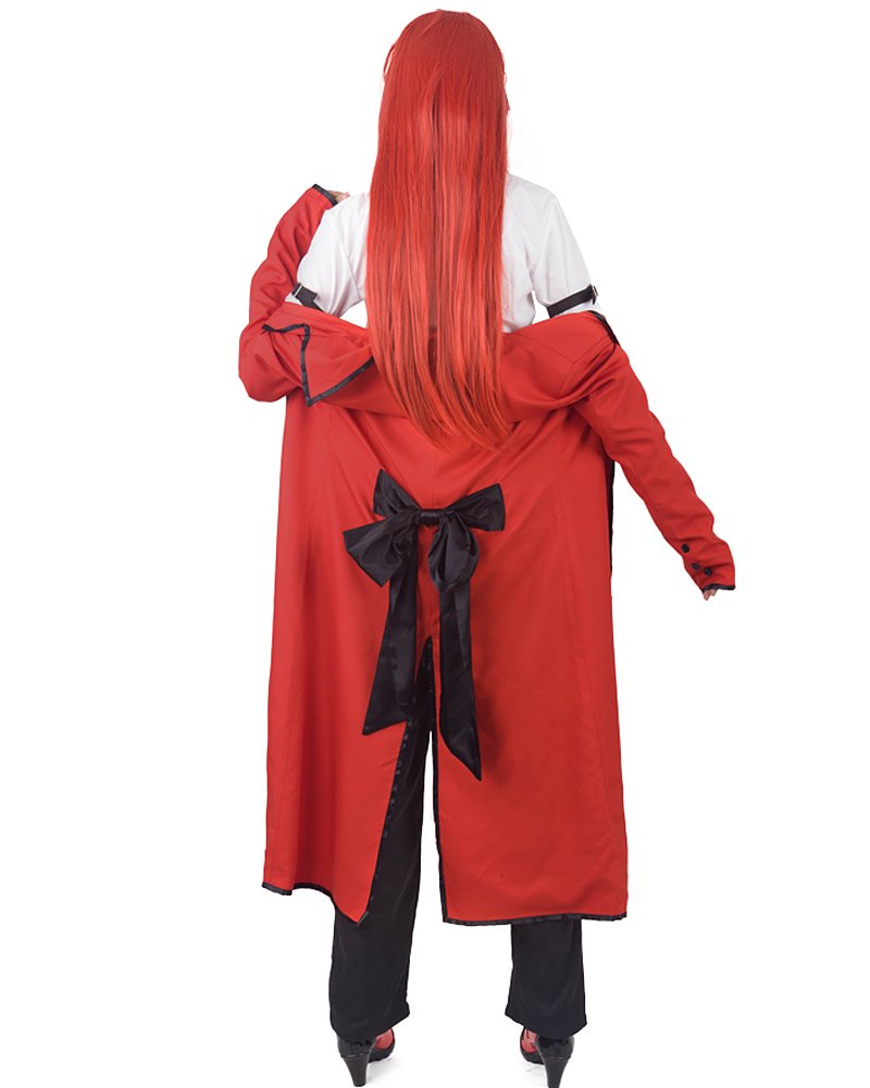 Miccostumes Men's Anime Cosplay Costume with Tie & Arm Bands - Perfect for Halloween, Comic Con & Cosplay Events