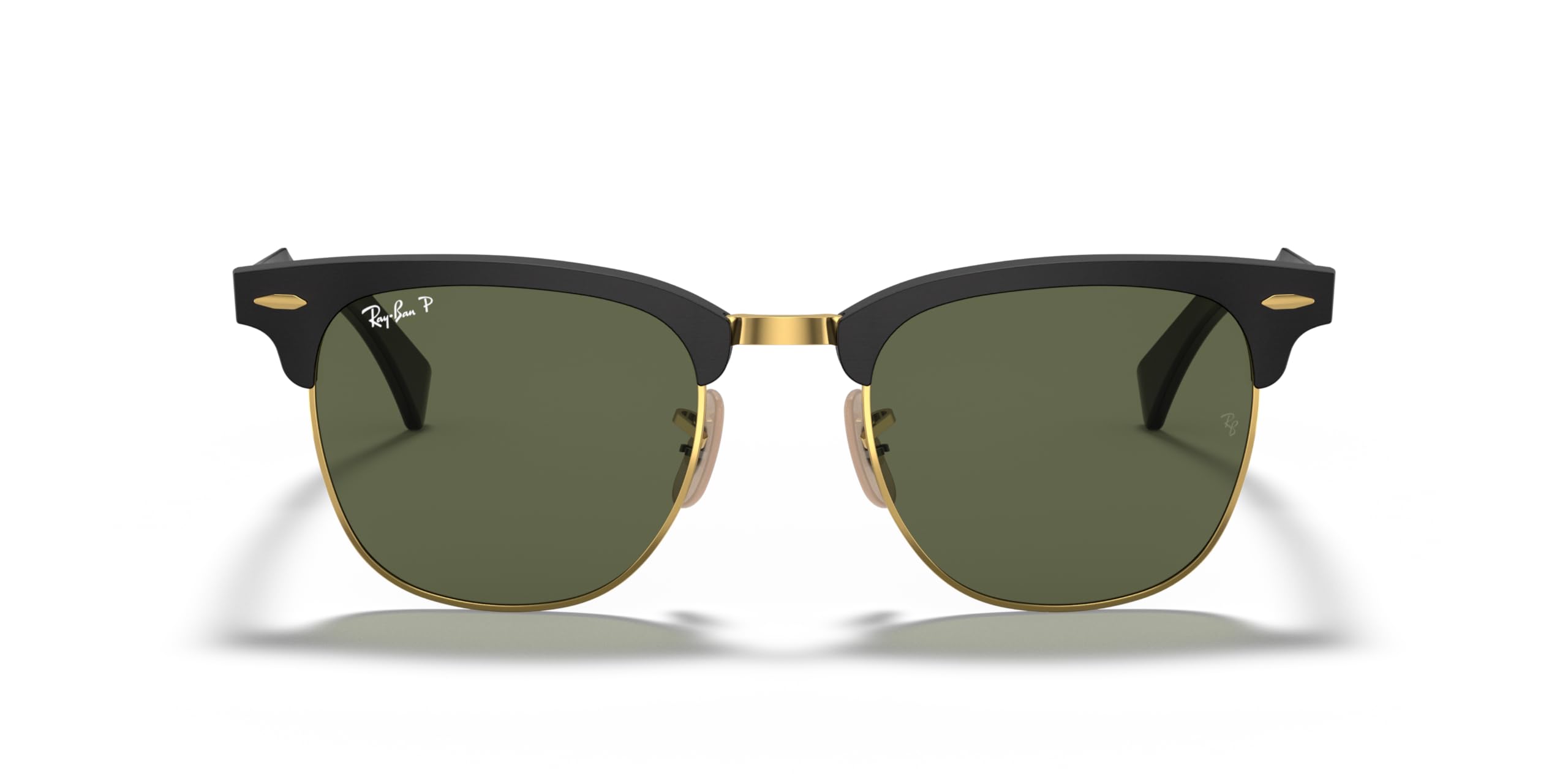 Ray-Ban RB3507 Clubmaster Aluminum Square Sunglasses – Classic Retro Style, UV Protection, Lightweight & Durable – Perfect for Outdoor Activities, Driving, and Fashion Accessories