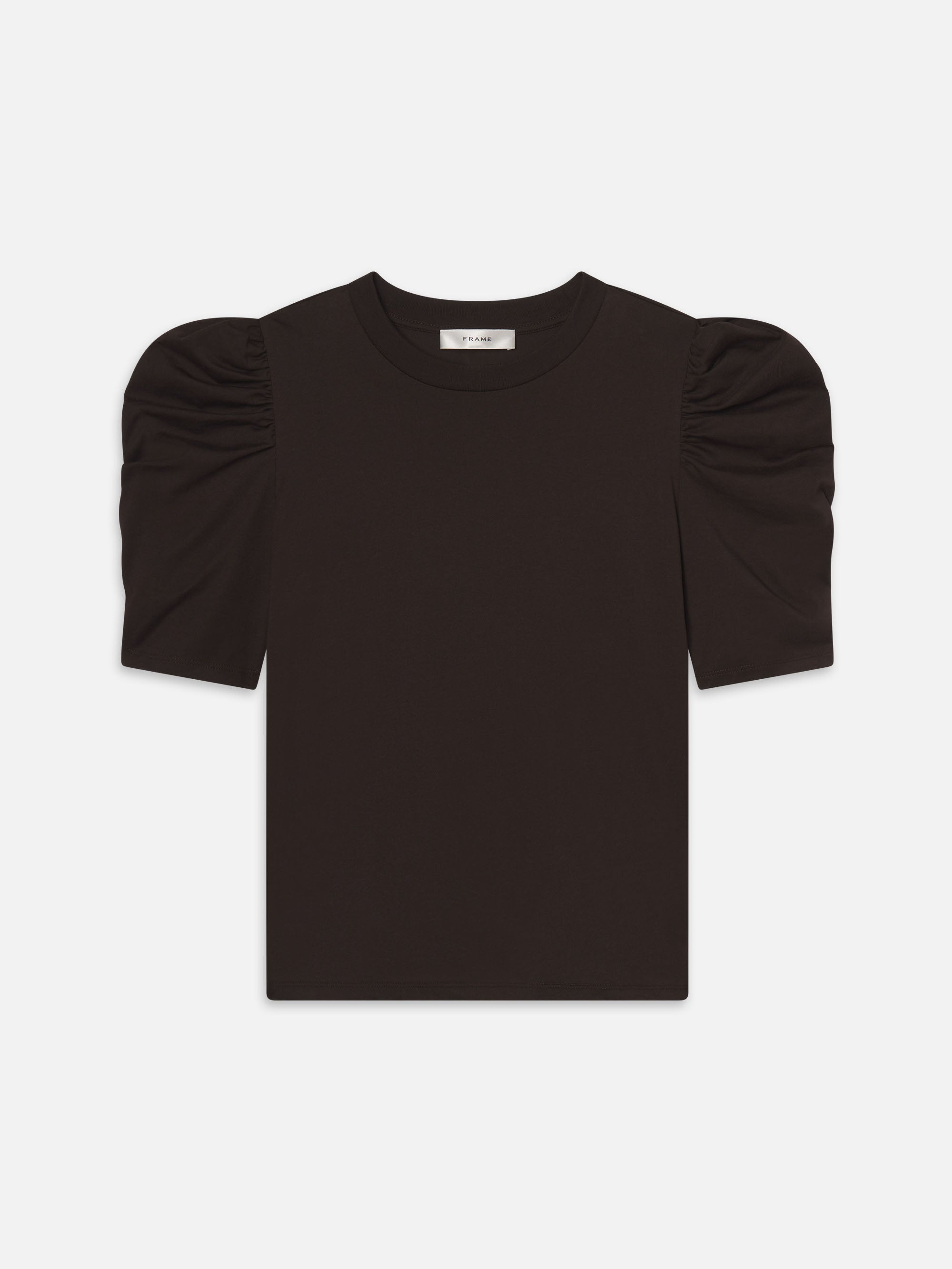 Premium Drape Tee in Espresso - Soft & Flowy Women's T-Shirt for Casual Wear & Layering