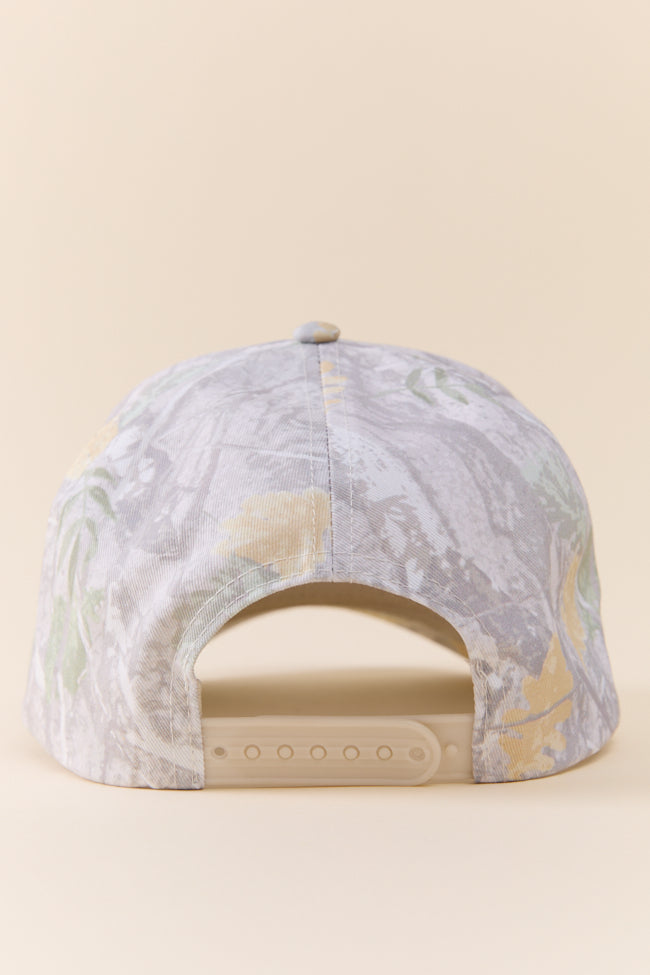 Mama White Camo Trucker Hat for Women - Adjustable Snapback Baseball Cap - Stylish Outdoor & Casual Wear for Hiking, Running, and Daily Fashion
