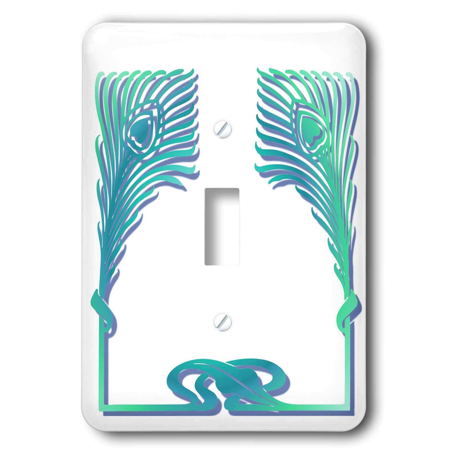 3D Rose Light Switch Cover - Decorative Home Decor for Living Room
