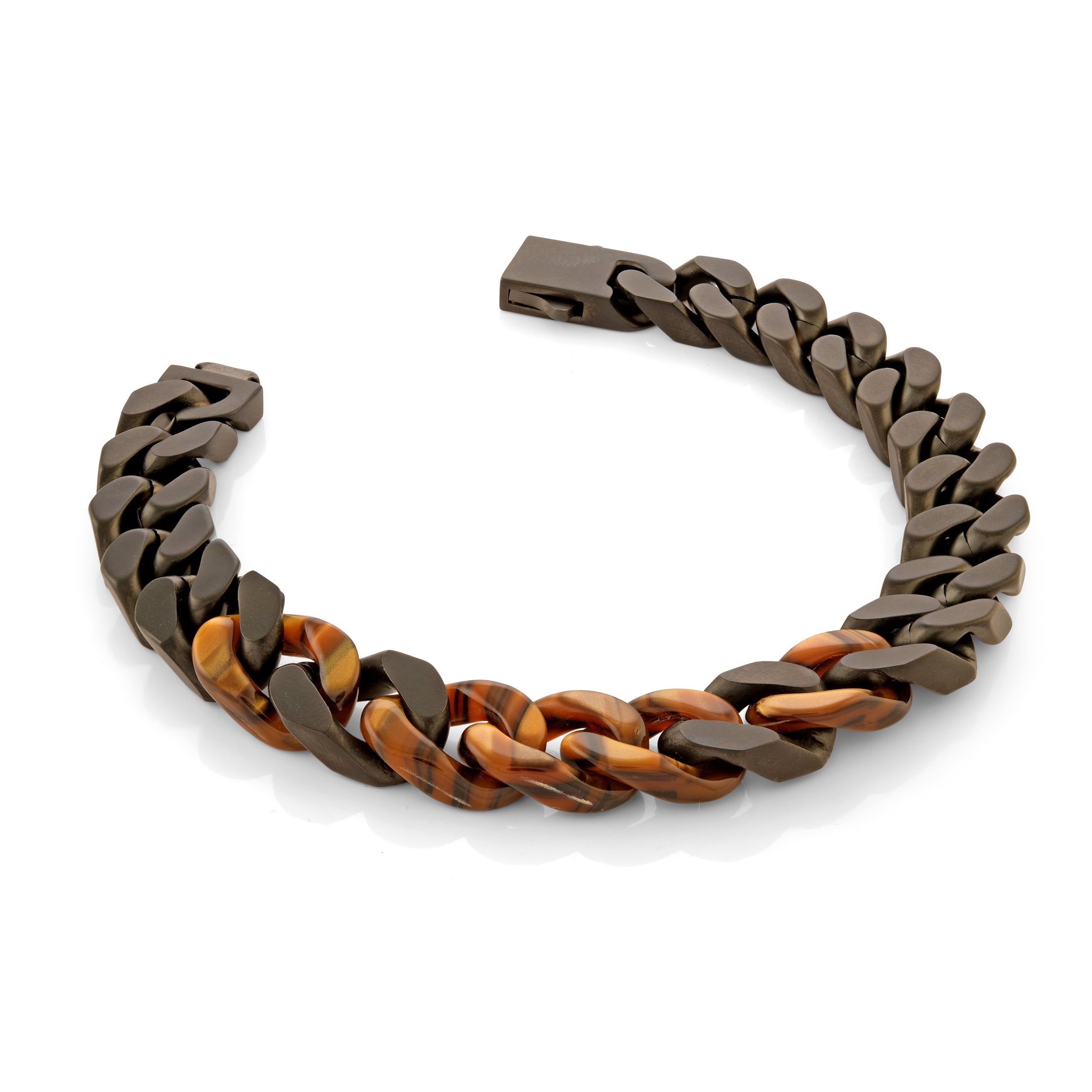 10mm Curb Link Bracelet for Women - Stainless Steel Chain Bracelet, Adjustable & Durable Jewelry Gift for Her - Perfect for Casual, Office & Evening Wear
