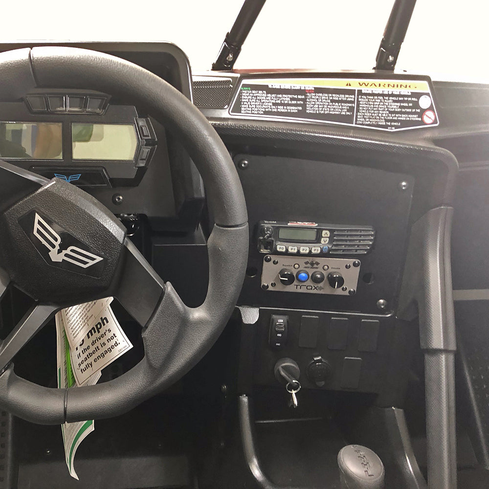 Wildcat XX Radio & Intercom Mount Bracket - Heavy Duty Universal Fit for Off-Road Vehicles, ATVs, UTVs & Motorcycles - Secure Communication Solution for Adventure Riding, Hunting & Outdoor Exploration
