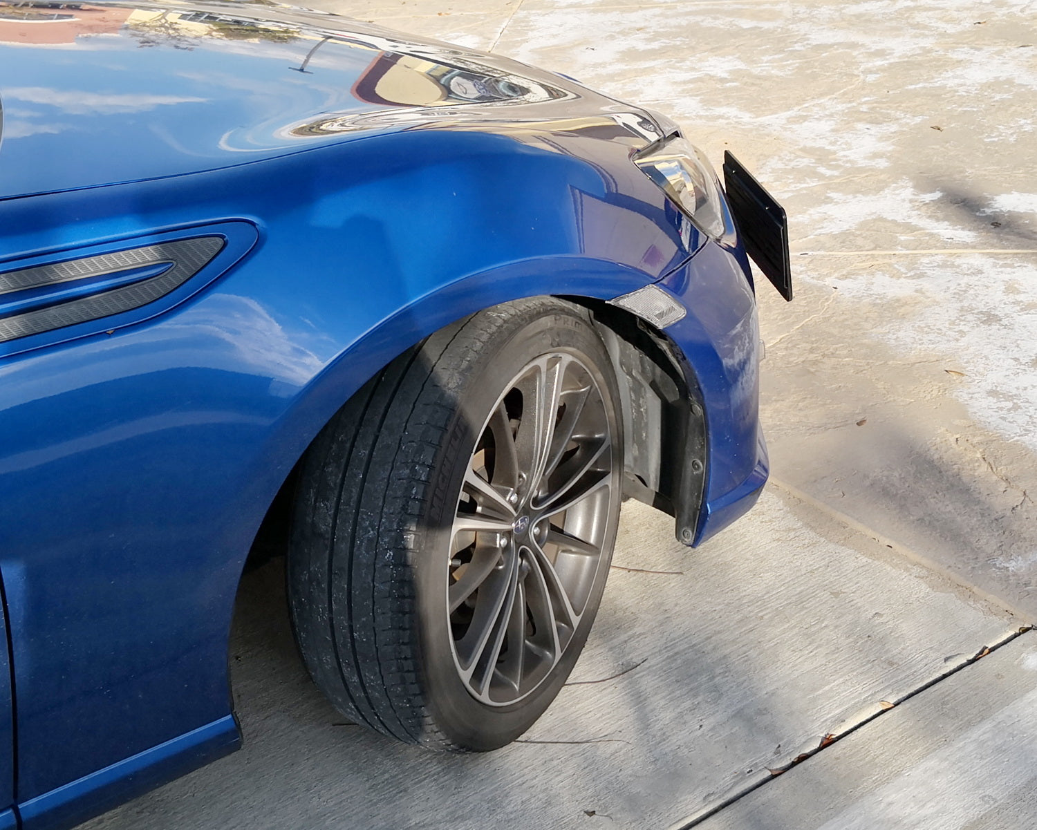 Clear Lens Front Side Marker Lamp Housings for Subaru BRZ Scion FR-S Toyota 86 - Replacement Light Assembly for Enhanced Visibility & Safety (Perfect for Night Driving & Custom Car Mods)