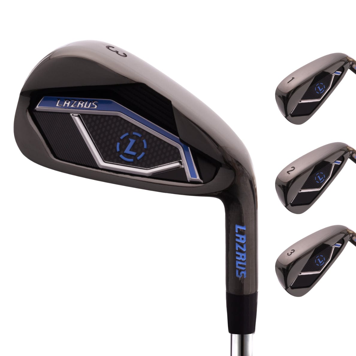 Lazrus Golf LAZ2 2025 Iron Set - Premium Forged Golf Clubs for Men & Women | Perfect for Driving Range, Course Play & Tournament Training