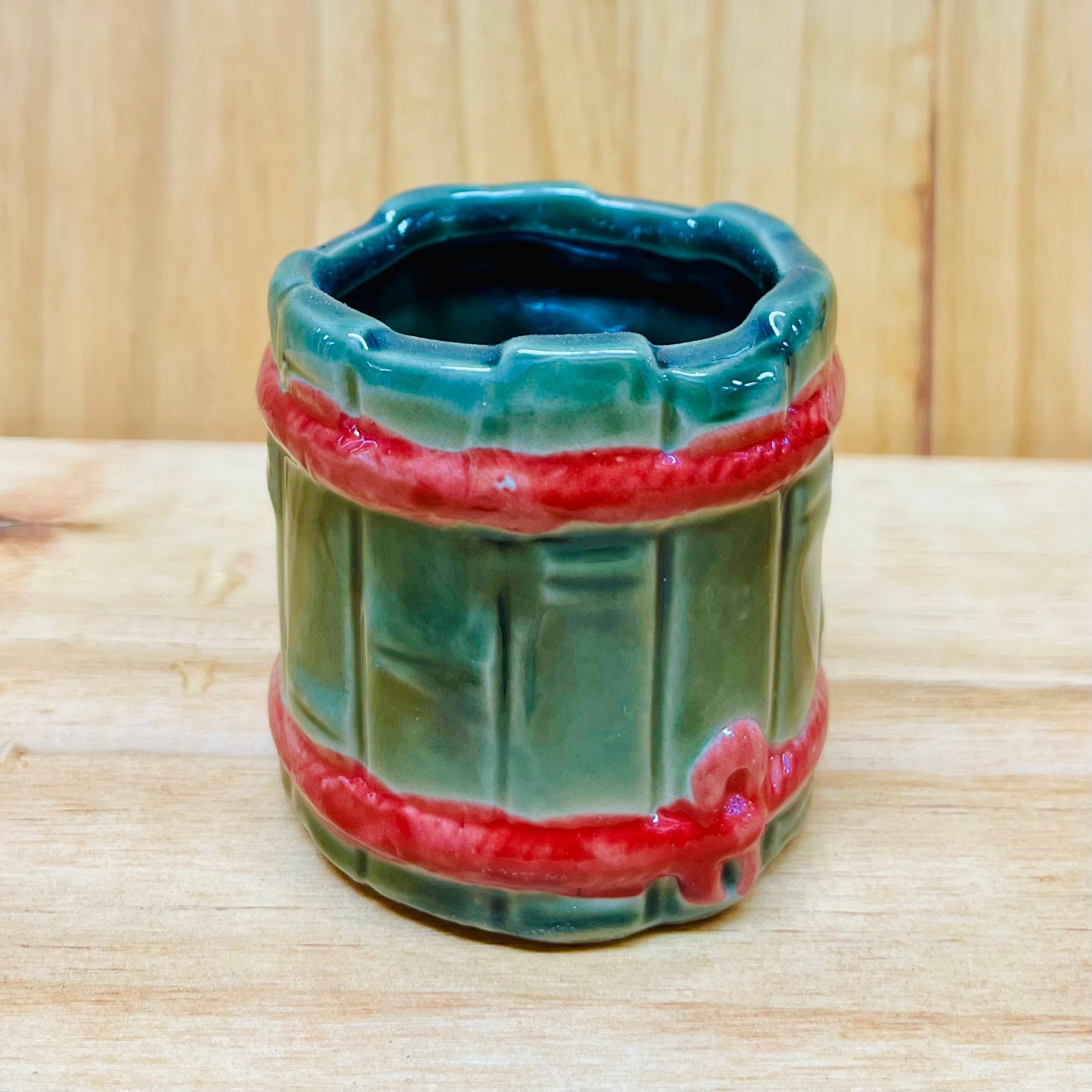 Lucky Bamboo Ceramic Vase - Feng Shui Indoor Plant Pot for Home Office Decor, Perfect for Desk, Living Room & Gift Giving