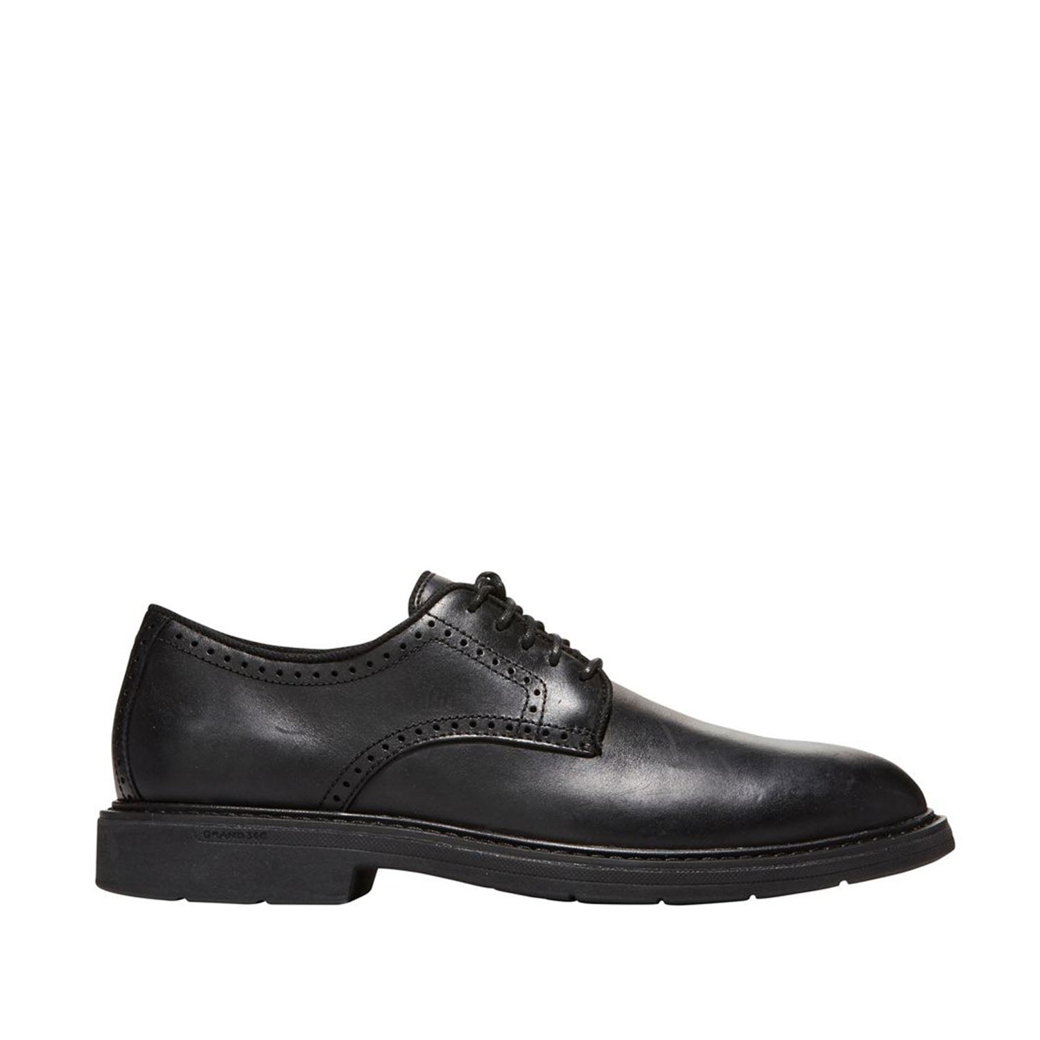 Cole Haan Men's Go To Plain Toe Oxford Dress Shoes in Black - Classic Business & Formal Wear for Office, Weddings & Special Occasions