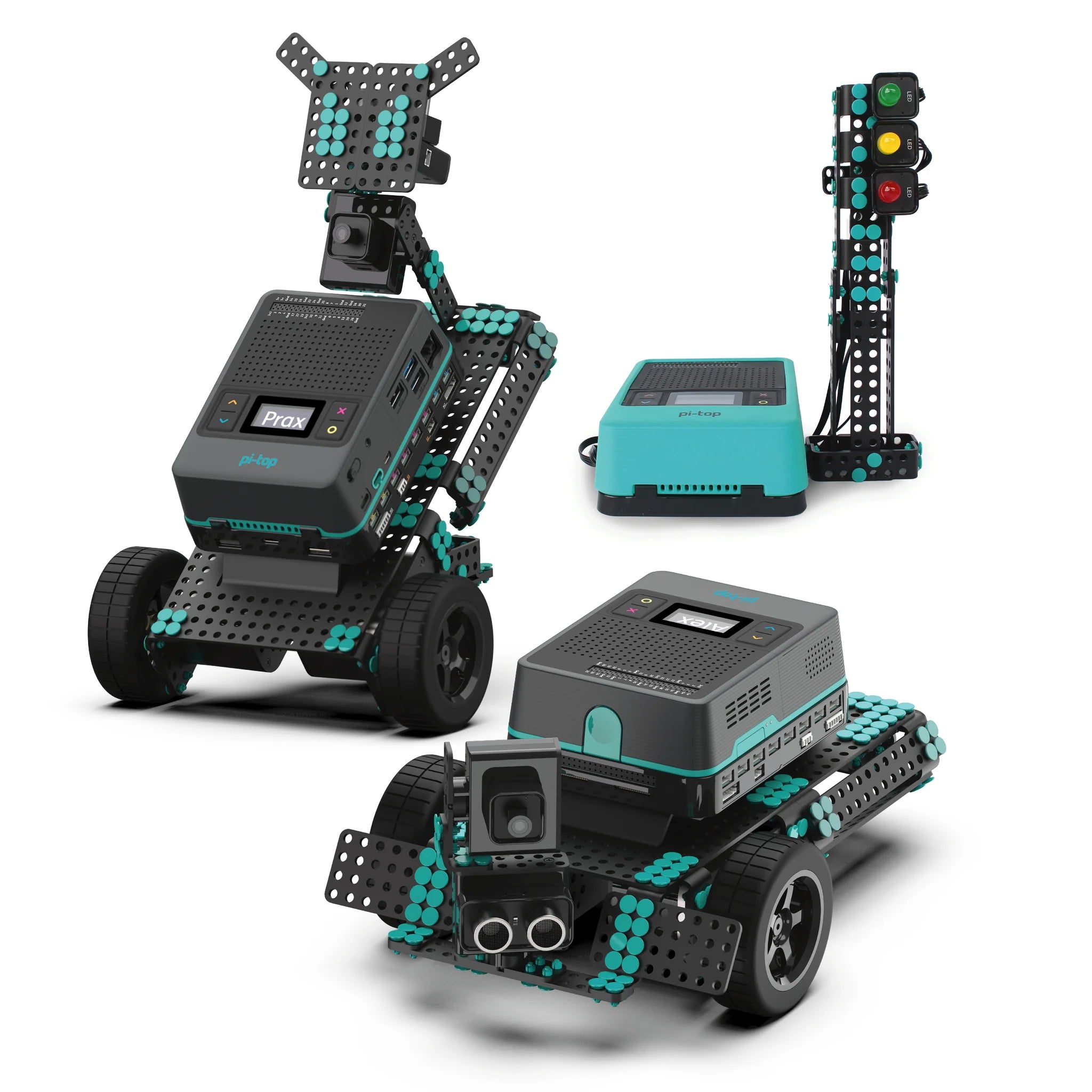 pi top: CS & Robotics Class Pack - STEM Learning Kit for Coding, Electronics & Robotics Projects - Perfect for Classrooms, Makerspaces & Home Learning