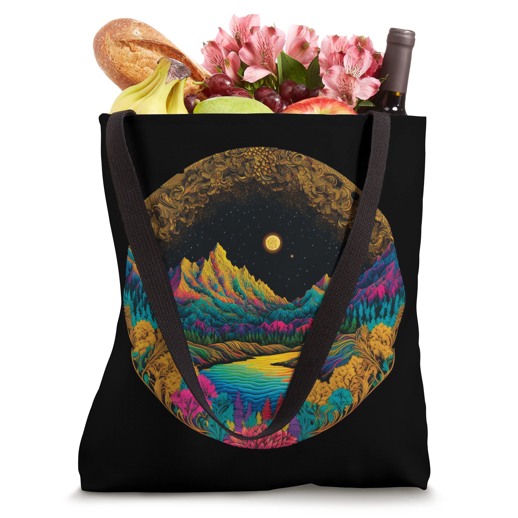 The Other Wyoming Tote Bag - Stylish & Durable Cotton Canvas Shopping Bag for Women & Men - Perfect for Groceries, Beach Trips & Everyday Use