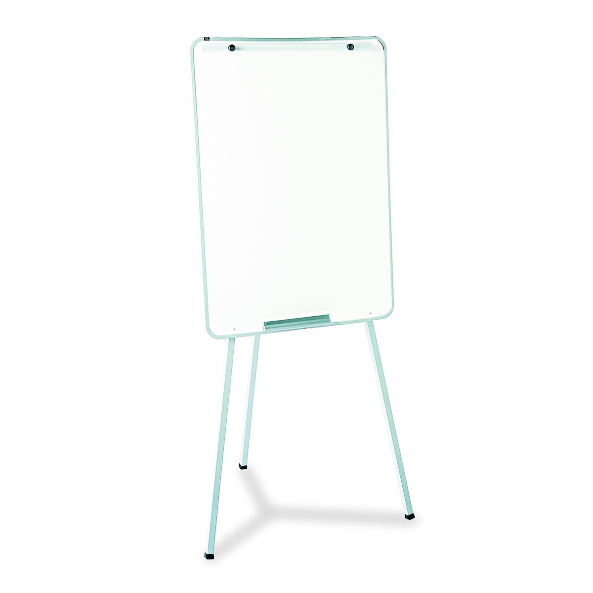 Quartet 70 Inch Gray Dry-Erase Oval Office Easel Board (70EG) - Perfect for Presentations, Meetings & Classroom Teaching