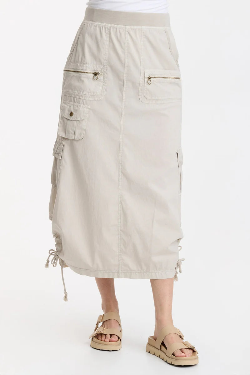 Armel Cargo Skirt - Center Stage Pigment | Women's Fashion Utility Skirt with Pockets | Perfect for Outdoor Adventures, Travel & Casual Wear