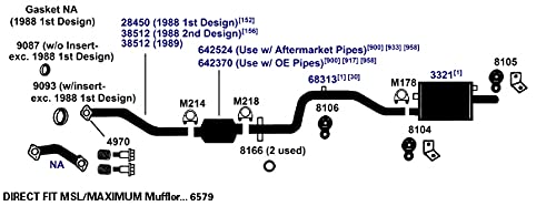 AP Exhaust Bracket 8104 - Heavy Duty for Trucks & SUVs