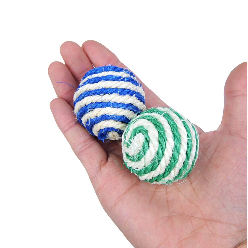 Balacoo 6-Piece Cat Teeth Cleaning Toy Set - Interactive Dental Chew Toys for Kittens, Exercise Balls & Scratch Play Gym for Cat Entertainment, Training & Chase Games | Perfect for Indoor Play, Dental Health & Active Cats