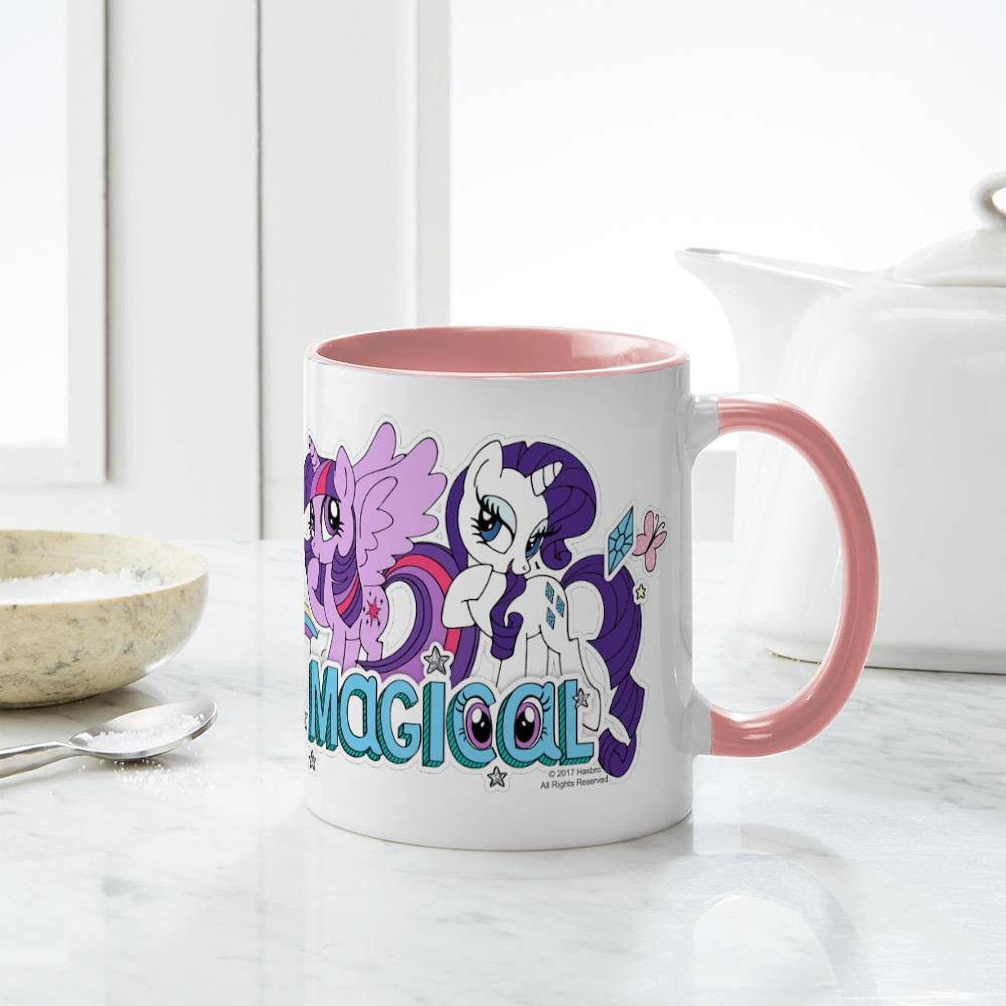 MLP Magical Mugs 11 oz (325 ml) Ceramic Coffee Cup - My Little Pony Themed Drinkware for Tea, Coffee & Hot Chocolate - Perfect Gift for Kids & Collectors