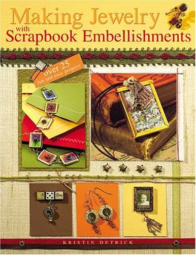 DIY Jewelry Making Kit with Scrapbook Embellishments - Beads, Charms & Craft Supplies for Handmade Bracelets & Necklaces - Perfect for Arts & Crafts, Gift Making & Creative Projects