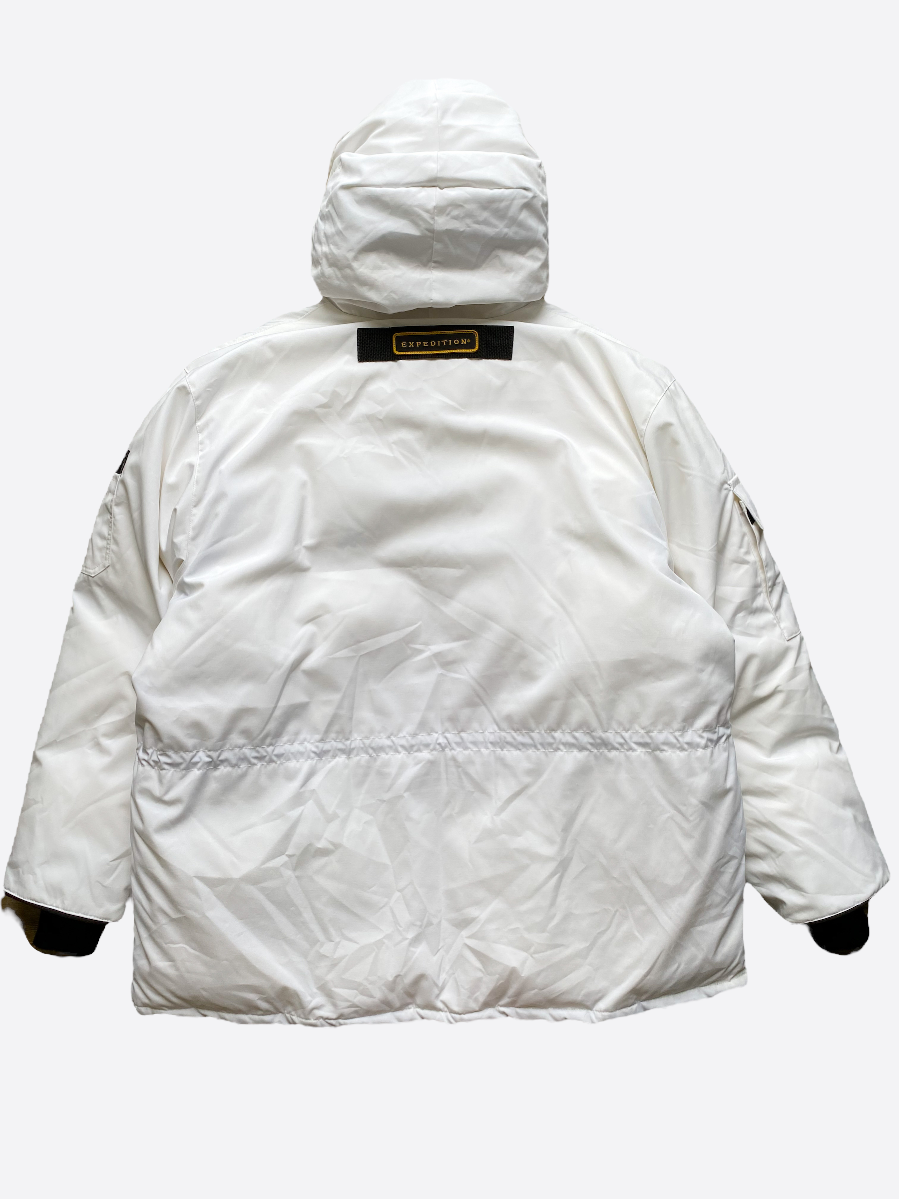 Canada Goose White Expedition Men's Parka - Premium Winter Jacket for Extreme Cold Weather | Outdoor Activities, Snowboarding & Arctic Adventures