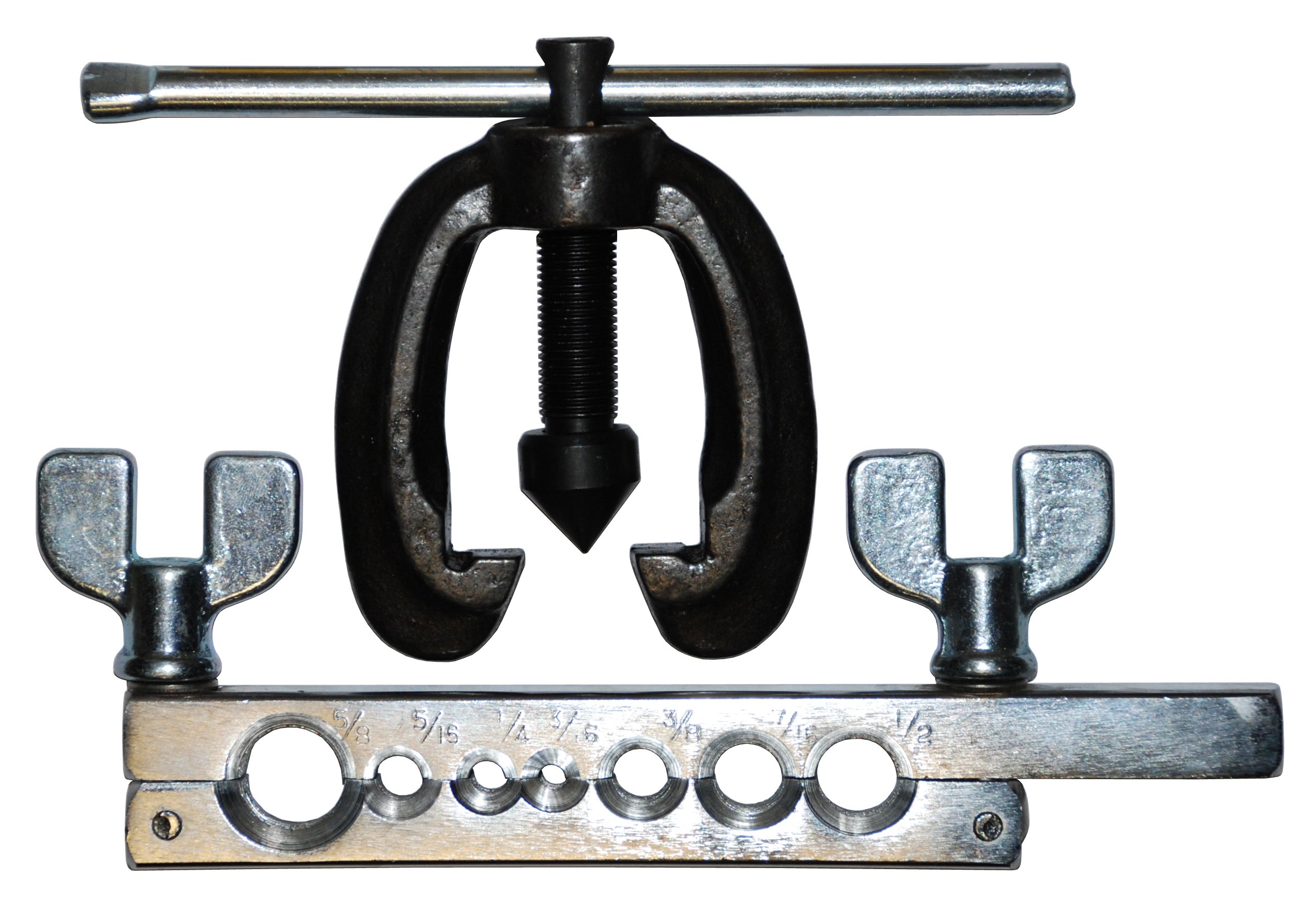 Cal-Van Tools 162 Heavy Duty Single Flaring Tool Kit - 45 Degree Swaging & Tension Tube Cutter for Automotive Brake Lines & Fuel Pipes | Professional Mechanic Repair Tool Set for DIY Car Maintenance & Plumbing Projects
