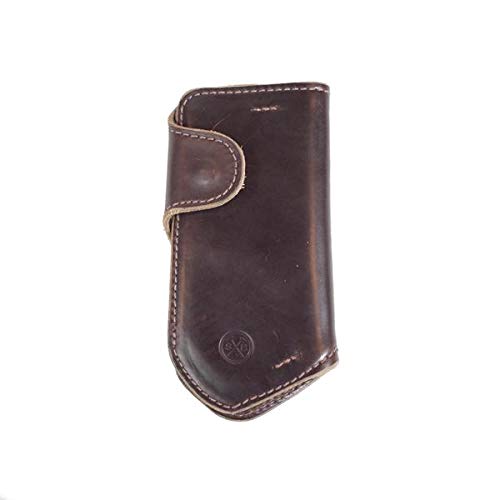 Genuine Leather Snap Fold Long Wallet for Men - Large Back Pocket Billfold with RFID Protection - Perfect for Everyday Use, Travel & Business