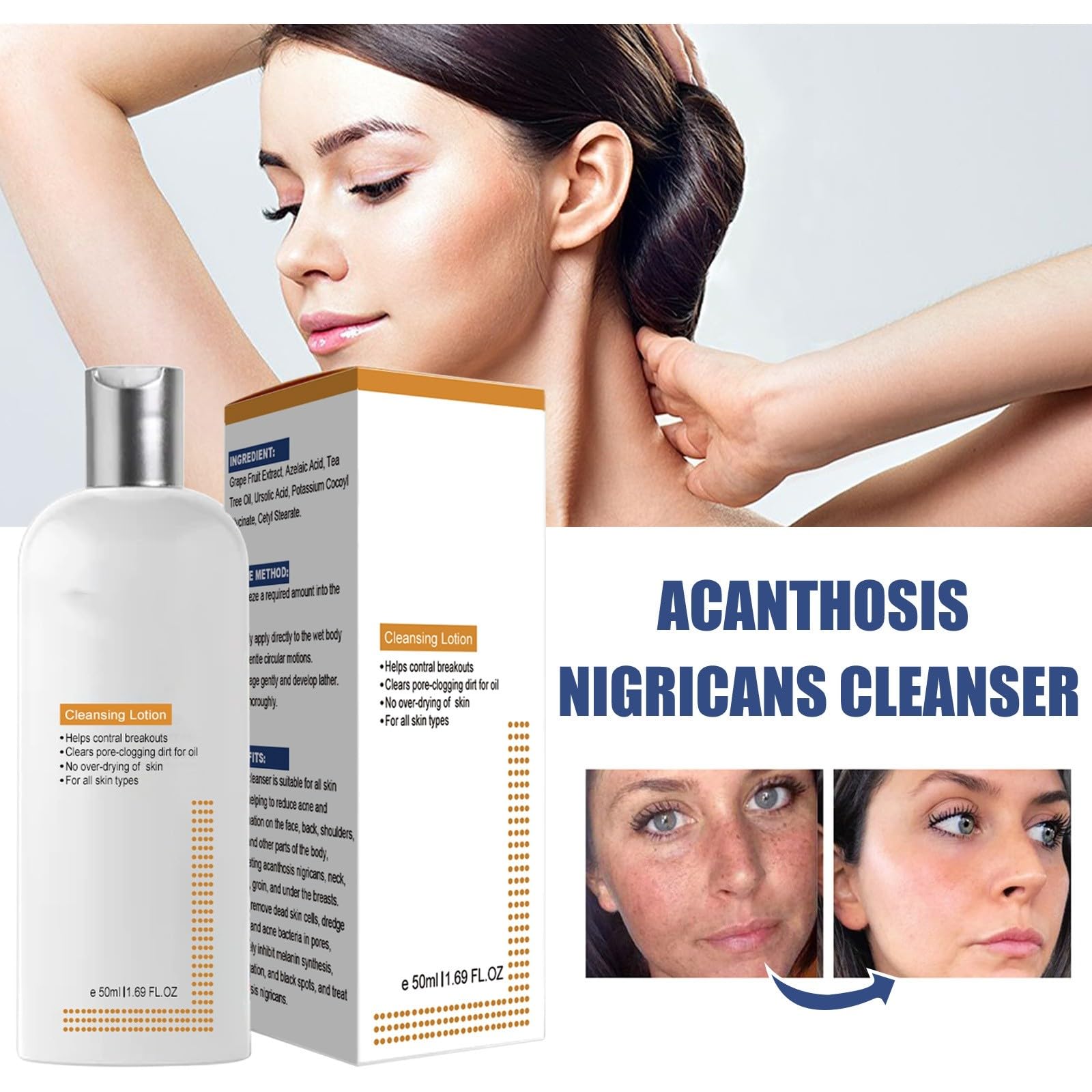 Hydrating Facial Cleanser for Dry & Combination Skin - Korean Skincare with Mild Formula for Morning & Night Use | Gentle Face Wash to Refresh & Soothe Skin | Perfect for Daily Cleansing Routine & Travel Skincare