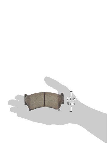 NIS PosiQuiet Ceramic Brake Pads - Low Noise & High Performance Brake Pads for Cars, Trucks & SUVs | Perfect for City Driving & Highway Commuting