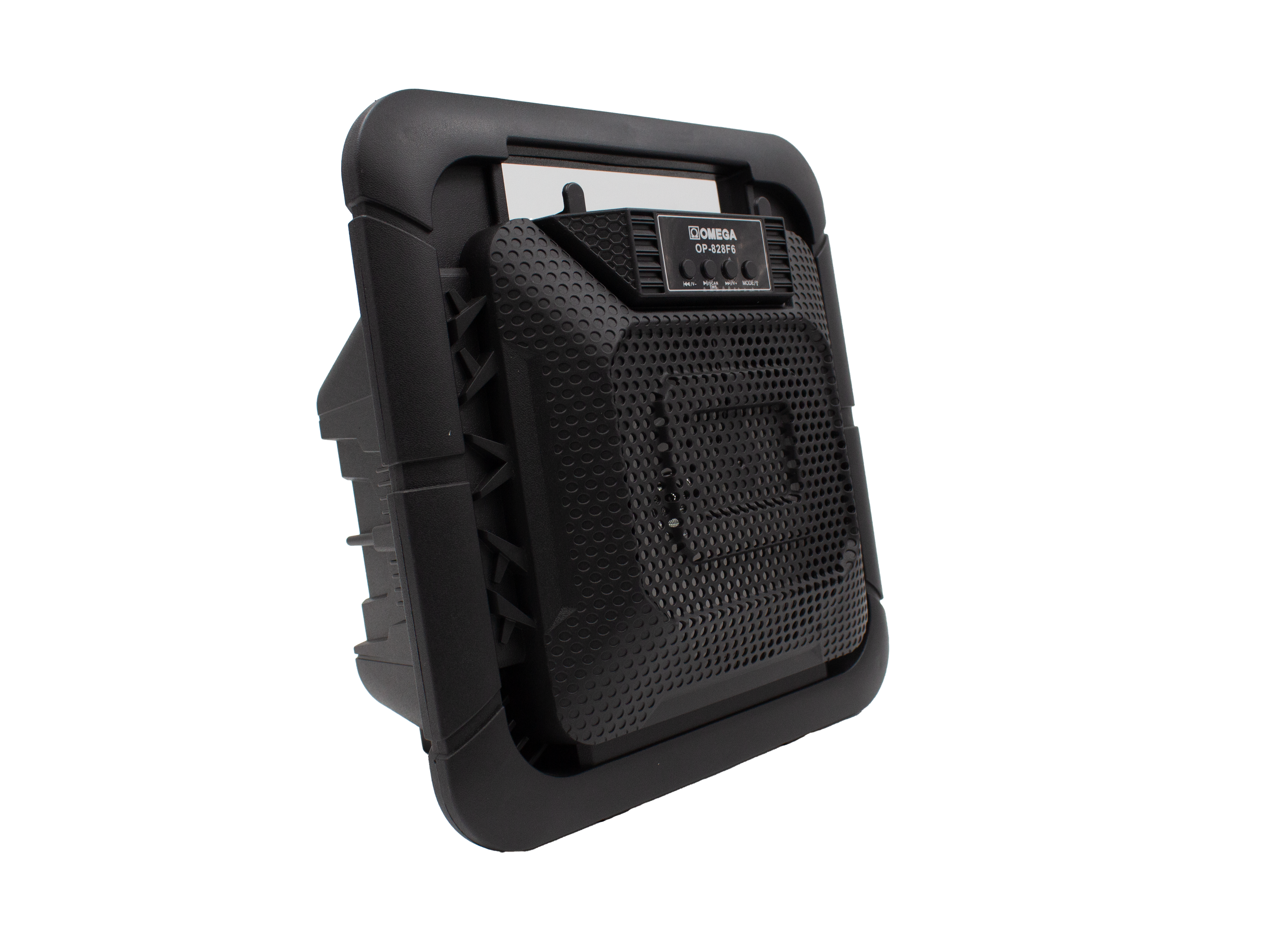 Omega OP 828F6 Portable Bluetooth Speaker - Wireless Outdoor Waterproof Speaker with Rich Bass, 20H Playtime for Travel, Beach, Camping & Parties