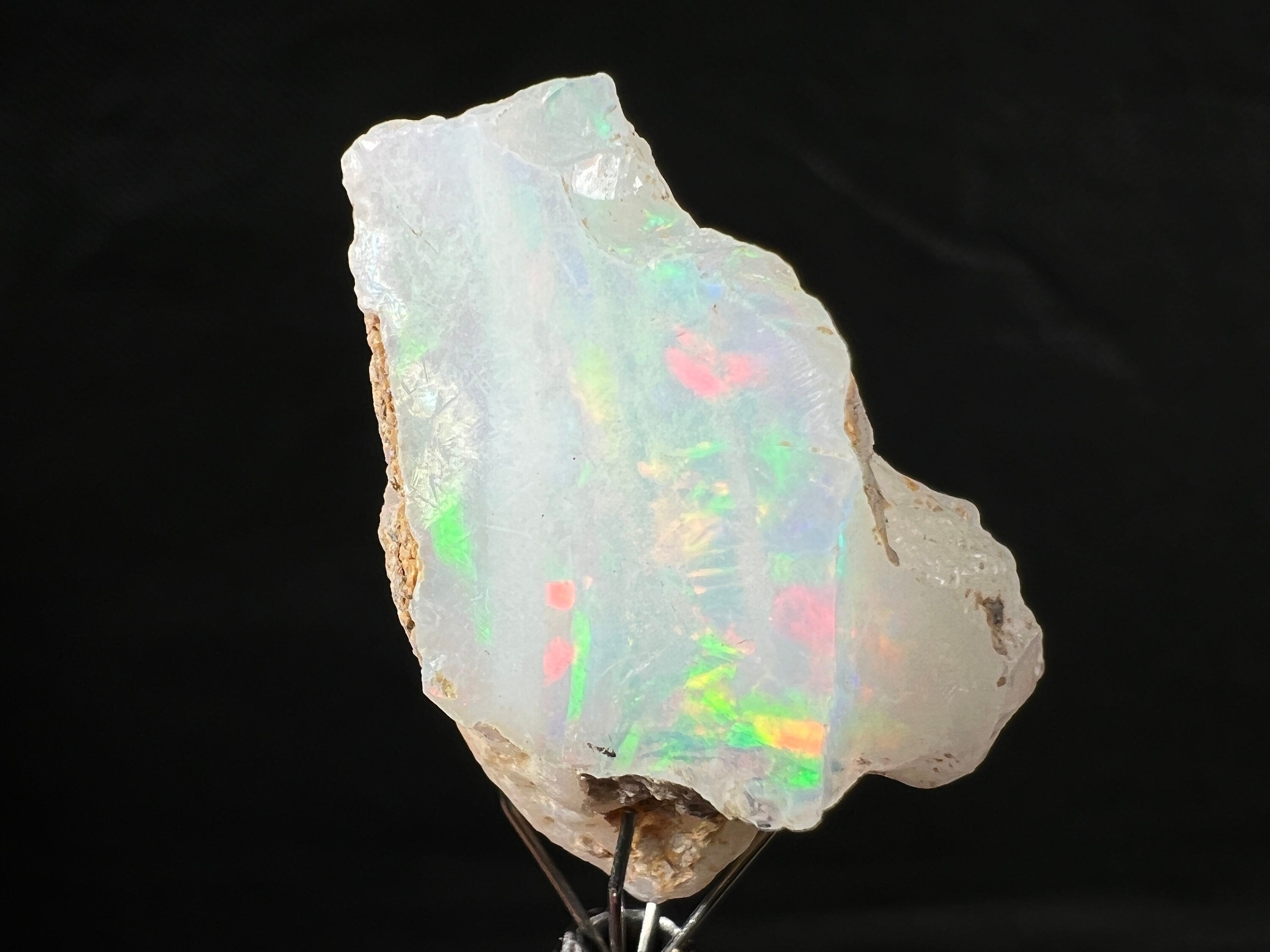 Premium 4A XL Welo Opal Raw Crystal - Certified Cutting Grade Gemstone for Jewelry Making | Natural Ethiopian Opal for Rings, Necklaces & DIY Craft Projects