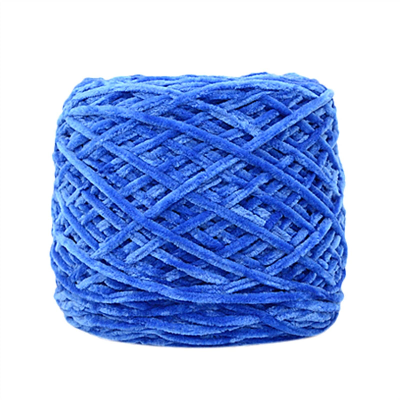 Premium Crochet Kit with Gold Velvet Yarn - Soft Roving Wool Yarn for Scarf & Warm Hat Knitting - 4mm Thickness Cozy Handmade Yarn (Color J) - Perfect for DIY Winter Accessories & Home Crafts
