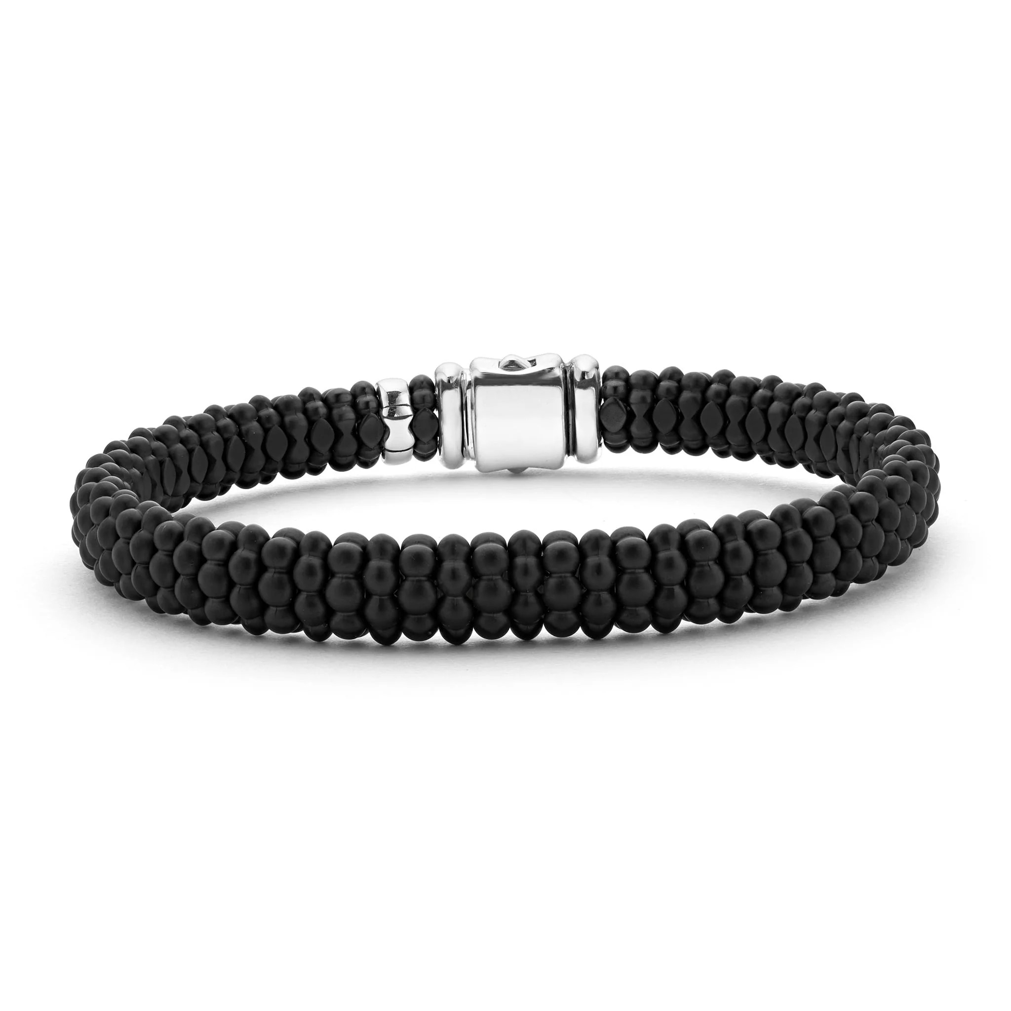 Matte Ceramic Beaded Bracelet for Women - 9mm Smooth Round Beads Adjustable Wrap Bracelet - Boho Chic Jewelry for Everyday Wear, Yoga & Meditation