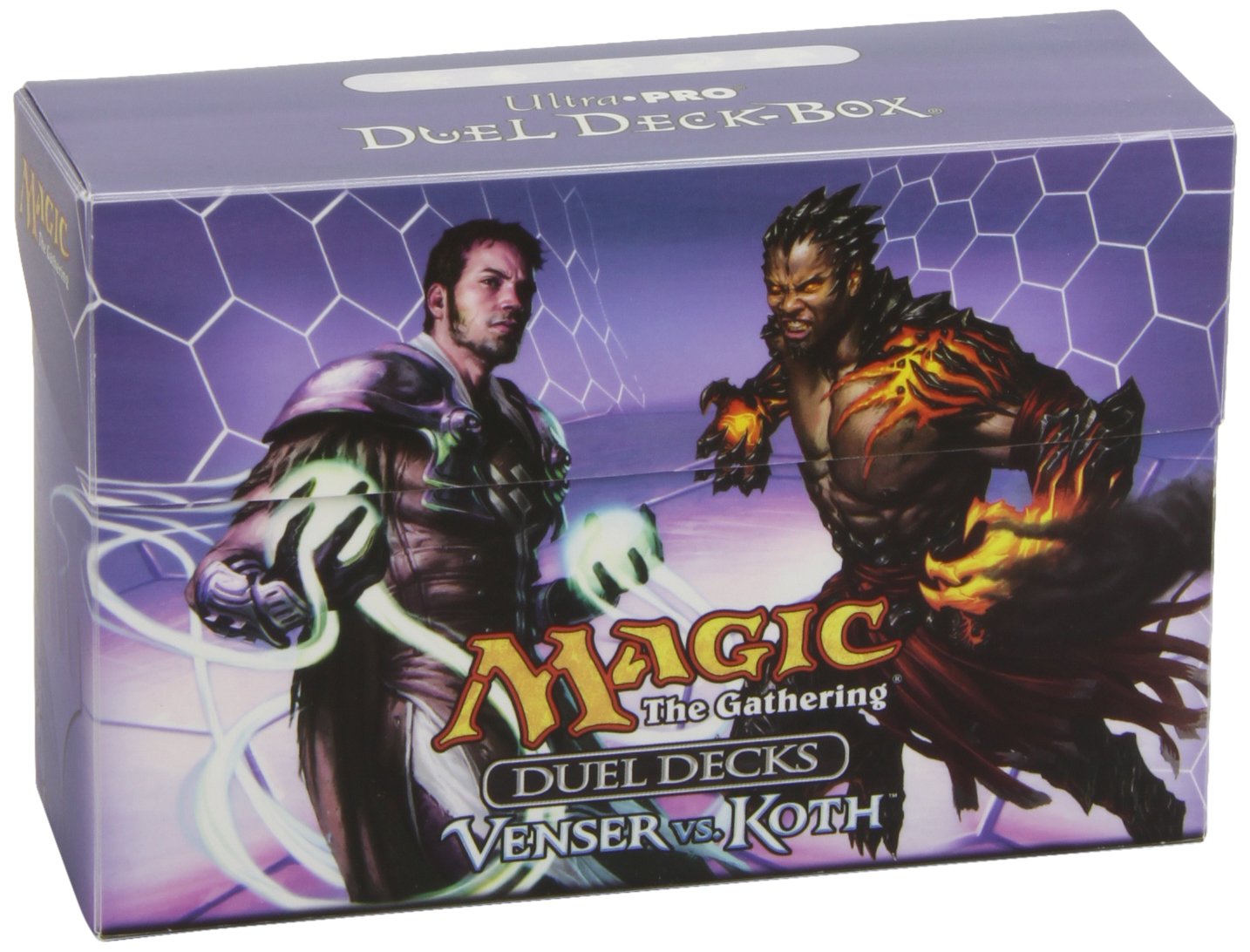 Ultra Pro Magic Duel Deck Box - Venser vs. Koth Dual Deck Box for MTG Trading Card Game | Premium Storage Solution for Magic: The Gathering Players | Perfect for Game Nights and Tournaments