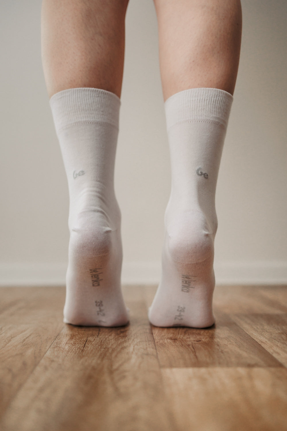 Barefoot Crew Socks - Soft & Comfortable Essentials for Men & Women - Perfect for Yoga, Running & Home Wear - White