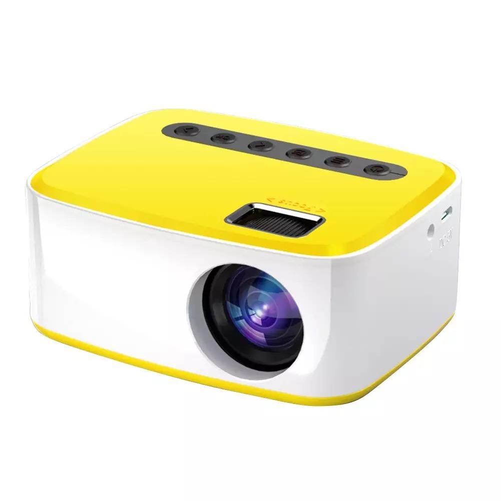 HD Mini LED Projector - 1080P Full HD Portable Movie Projector for Home Theater, Outdoor Camping & Gaming | Compatible with Smartphone, Laptop, TV Stick