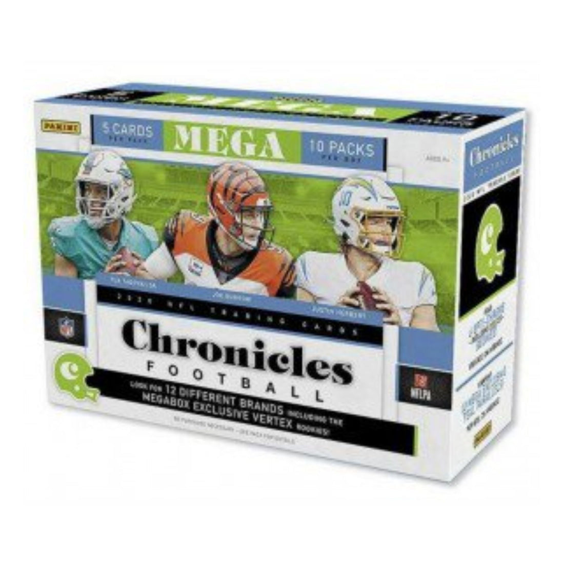 2020 Panini Chronicles Football Mega Box - Collectible Trading Cards for NFL Fans - Perfect for Sports Memorabilia Collections & Fantasy Football Gifts